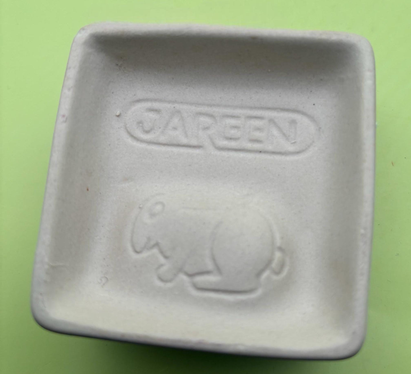Vintage Jareen Bunny Butter Mold Rabbit Clay Stamp Chocolate Mold Lover Antiques and Vintage
