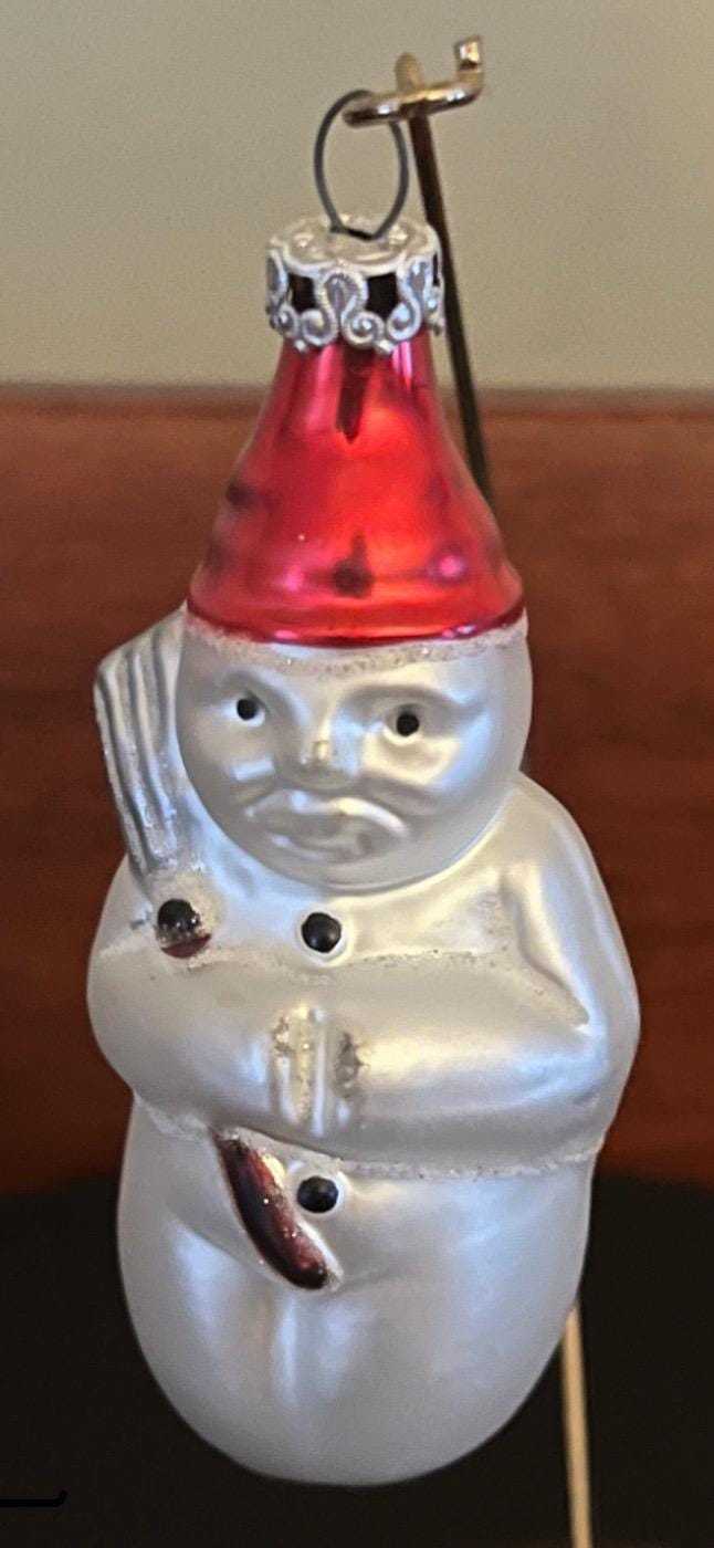Vintage Santa Claus Ornament, Santa Christmas Ornaments, Old St. Nicholas St. Nick, Lover Antiques and Vintage