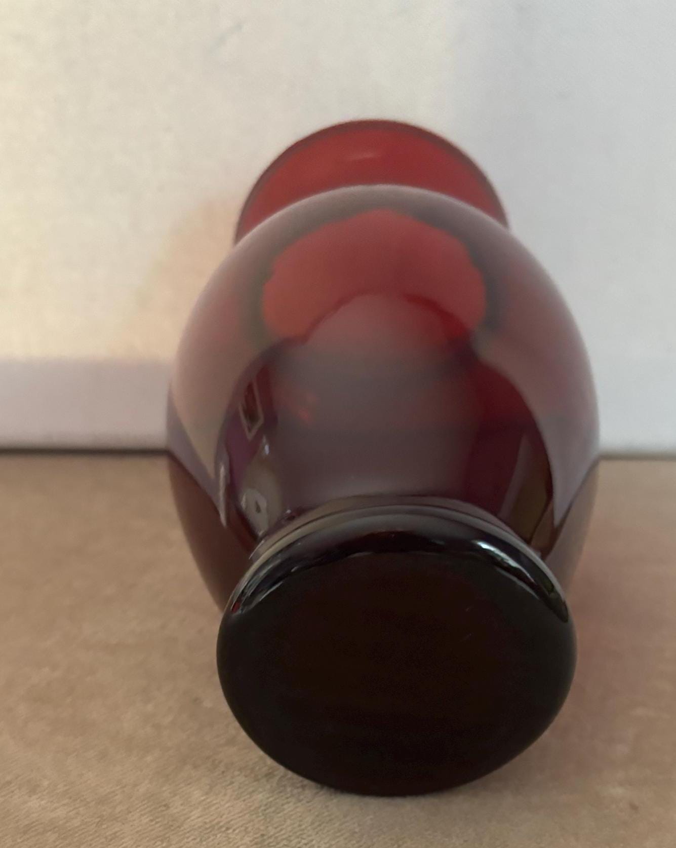 Vintage Pilgrim Cranberry Glass Vase Pink Glass Pink Rose Vase Art Glass Pilgrim Glass Fenton Glass Art Lover Antiques and Vintage