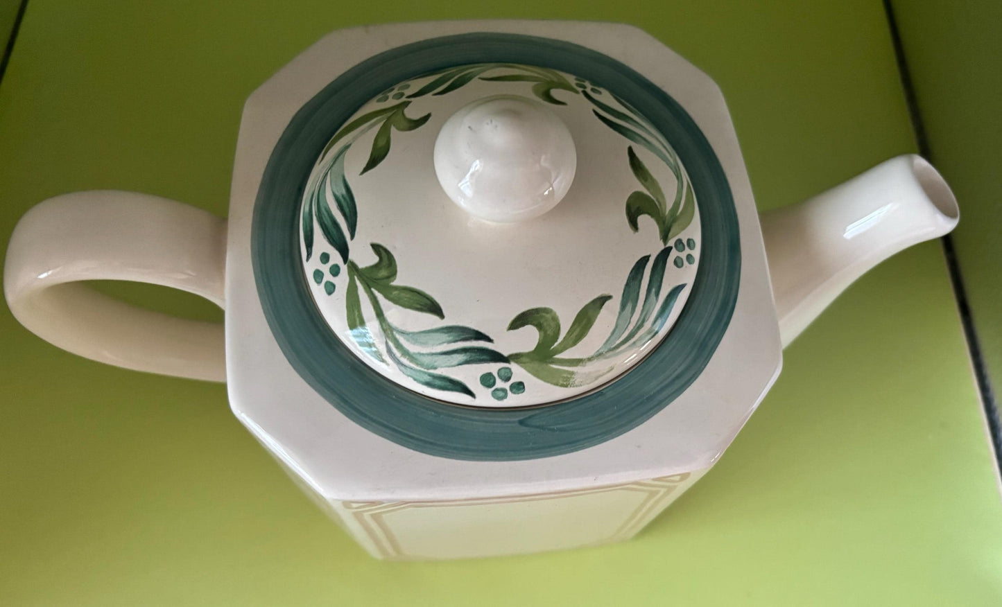 Vintage Villeroy & Boch Fine China Tea Pot with Lid Lover Antiques and Vintage