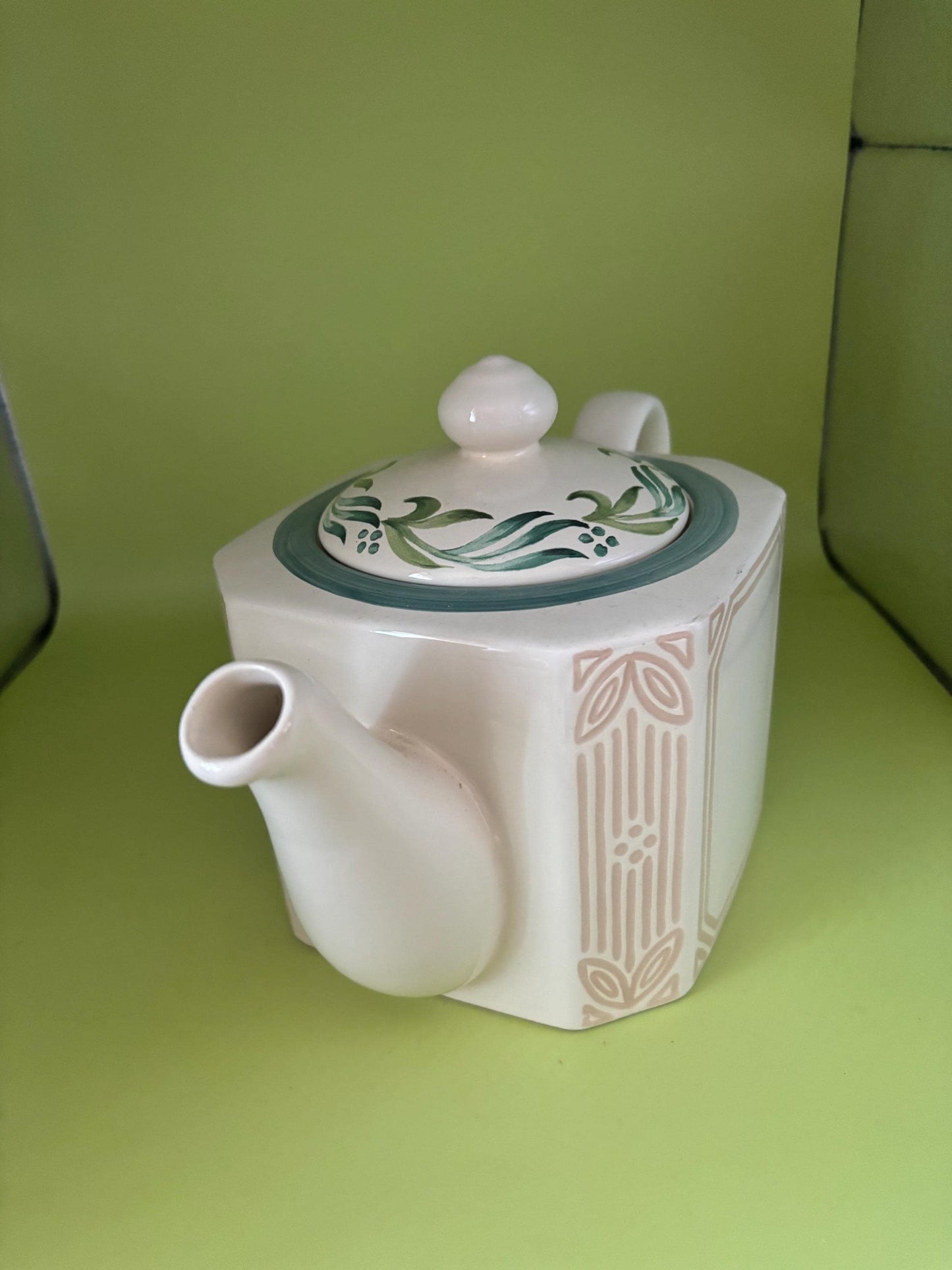 Vintage Villeroy & Boch Fine China Tea Pot with Lid Lover Antiques and Vintage