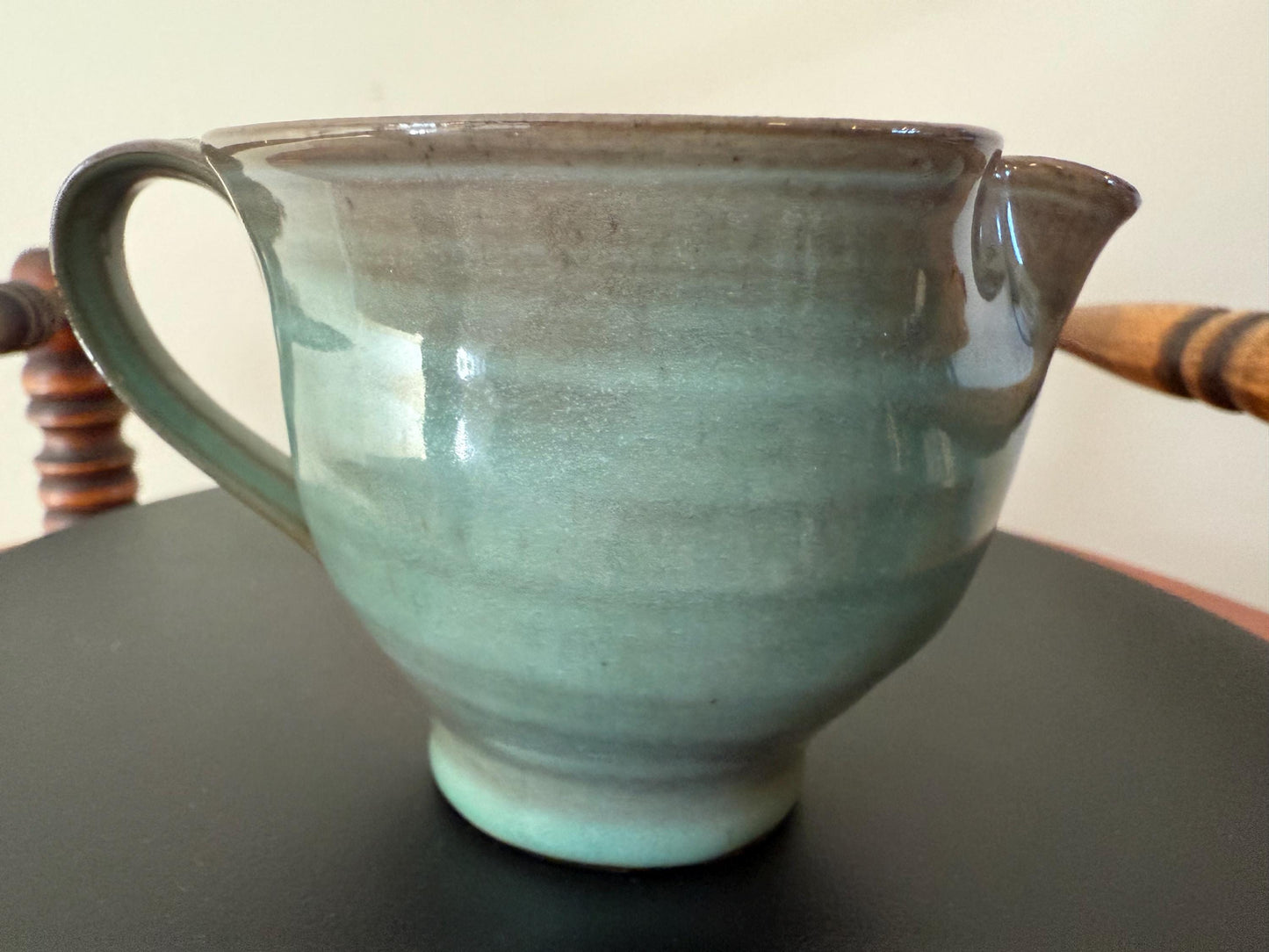 Vintage Scheier Pottery Creamer Bowl Ed & Mary Scheirer Hand Thrown Potters Lover Antiques and Vintage