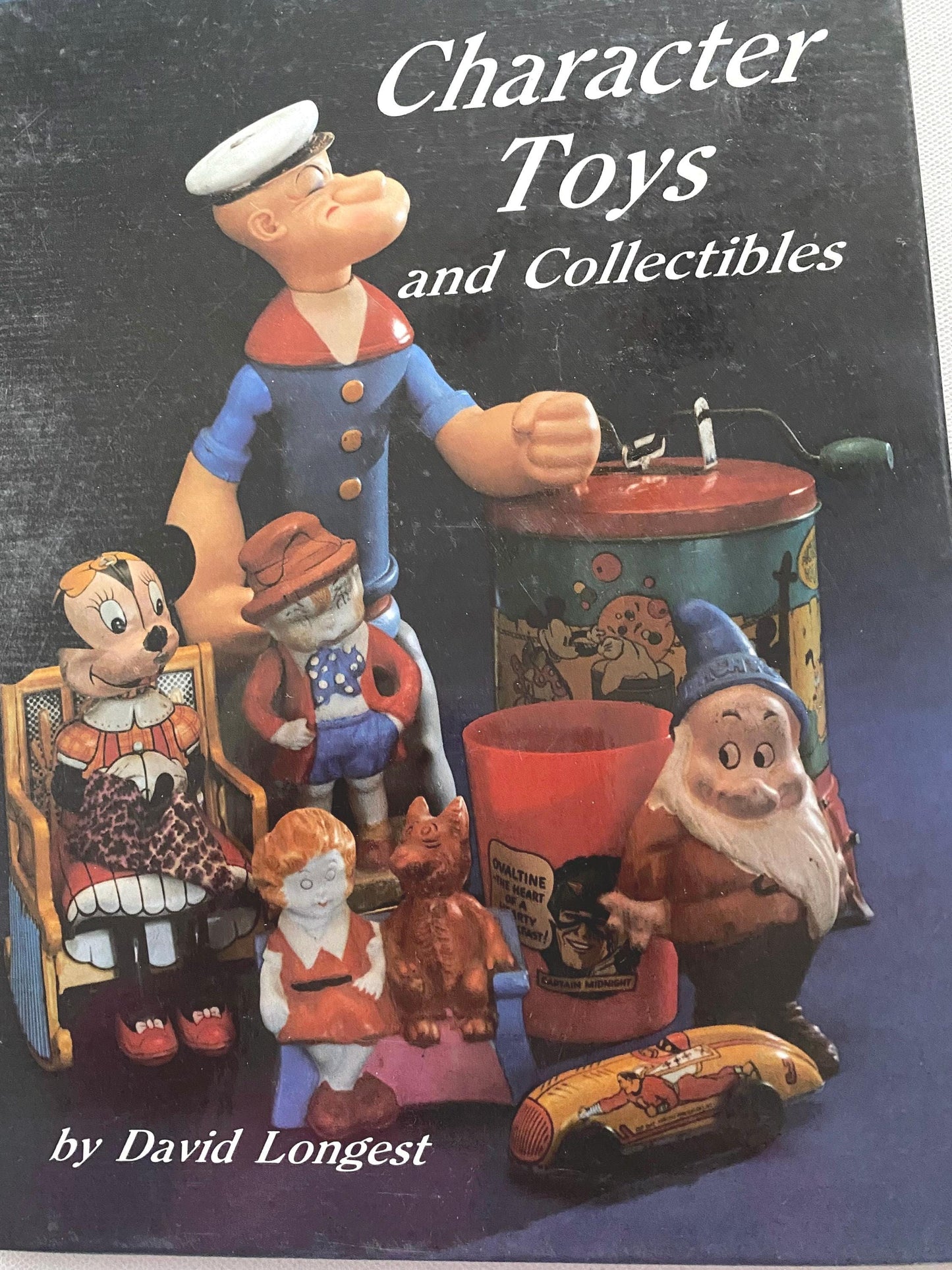 Vintage Character Toys and Collectibles Book Guide by David Longest, Banks, Cars and Trucks, Cast Iron, Circus Carnival, Lover Antiques