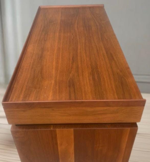 Merton L. Gershun Esprit Dillingham Walnut Desk Danish Vanity Mid Century Modern Lover Antiques & Vintage