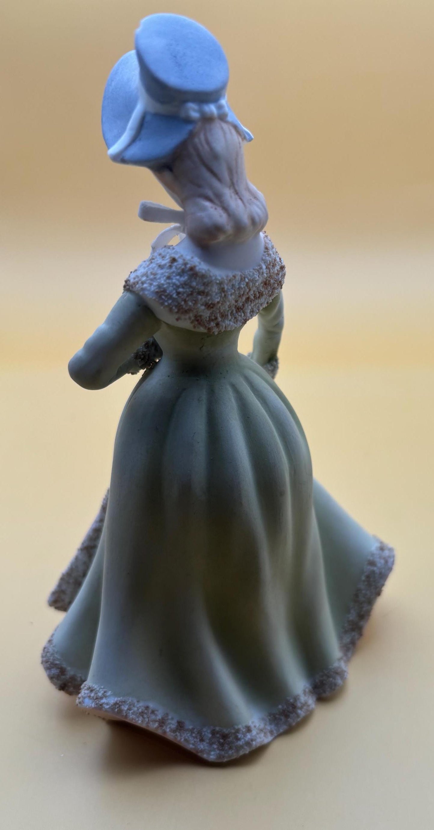Vintage Lefton Victorian Woman Hand Painted Porcelain Figurines Japanese Lover Antiques and Vintage