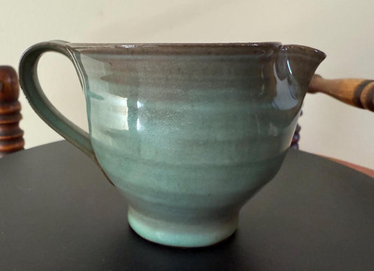Vintage Scheier Pottery Creamer Bowl Ed & Mary Scheirer Hand Thrown Potters Lover Antiques and Vintage