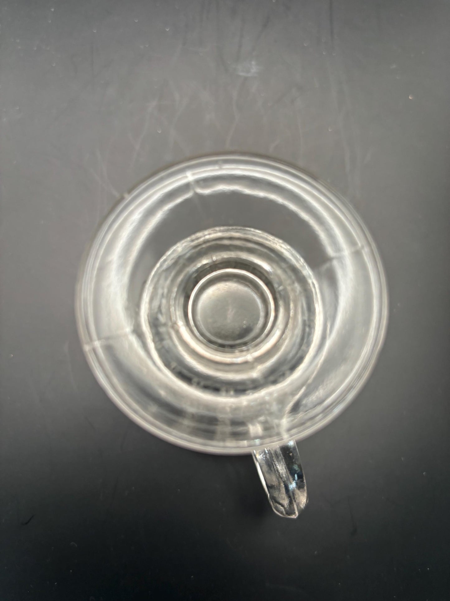 Antique EAPG Footed Glass Mug Cup Lover Antiques and Vintage