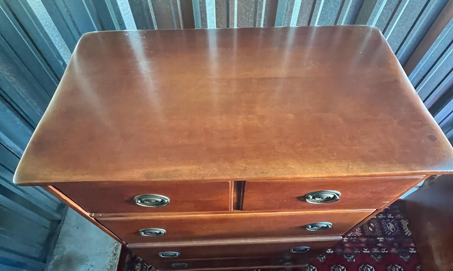 Vintage Cushman Colonial Creations Rupert Collection Dresser 3 drawer chest No. 8143 Lover Antiques and Vintage