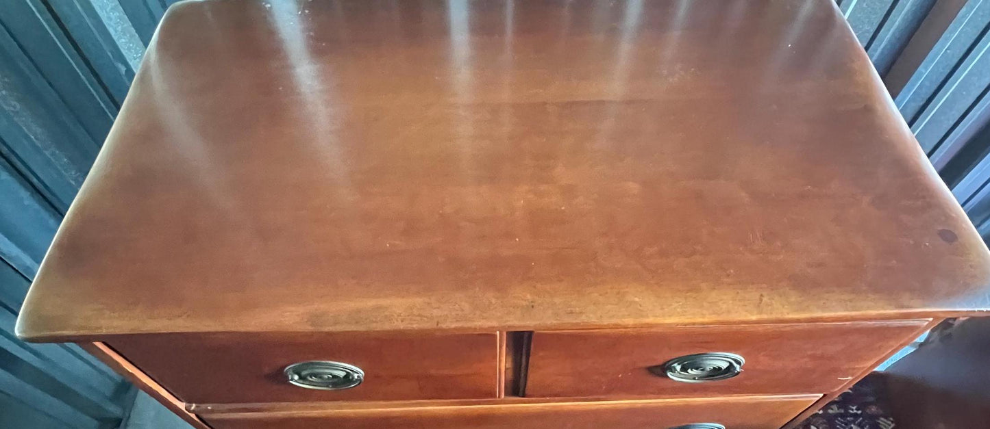 Vintage Cushman Colonial Creations Rupert Collection Dresser 3 drawer chest No. 8143 Lover Antiques and Vintage
