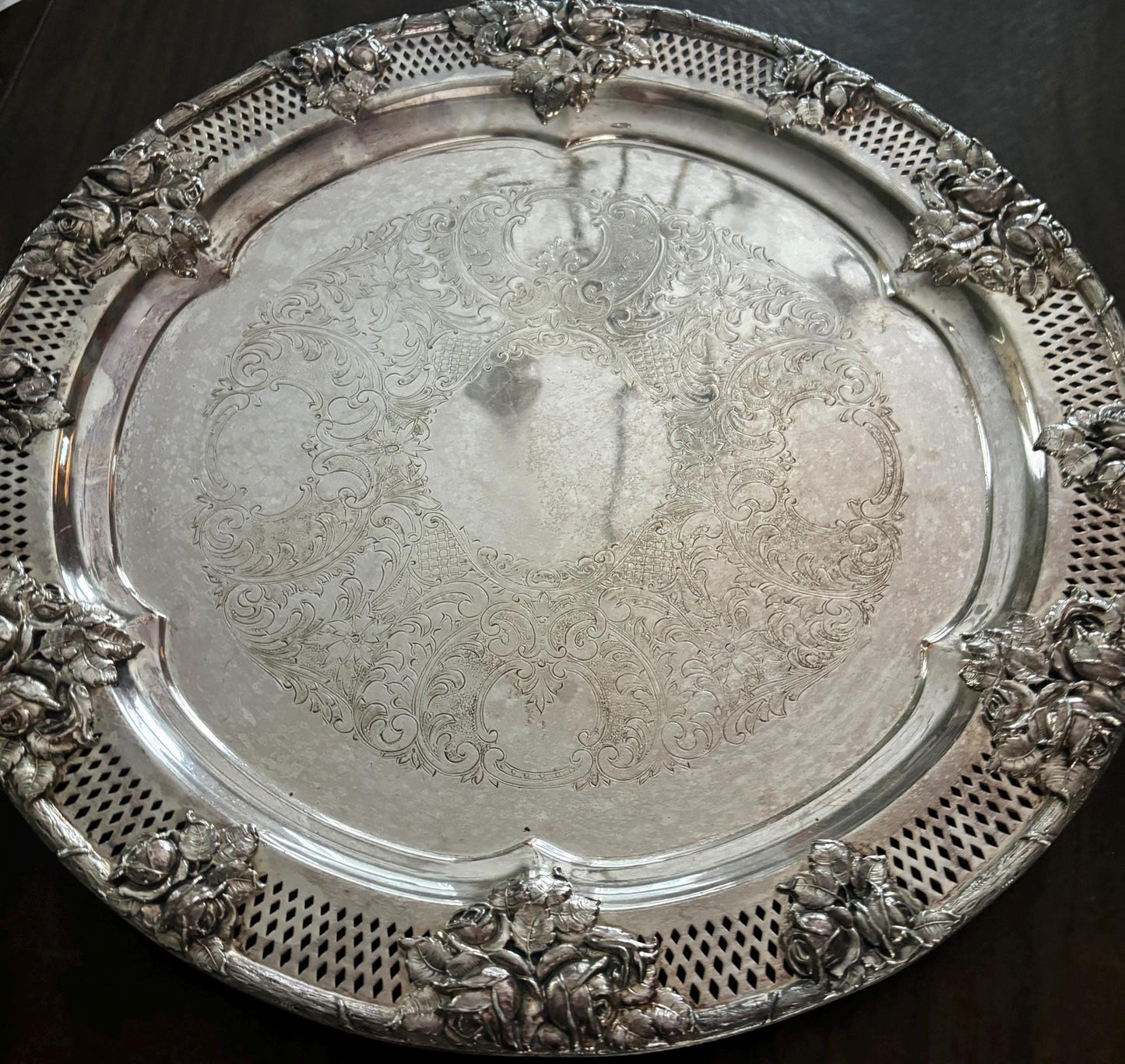 Vintage Heisey Divided Covered Crystal Glass Dish with Lid 3 Part Divided Plate Lover Antiques and Vintage