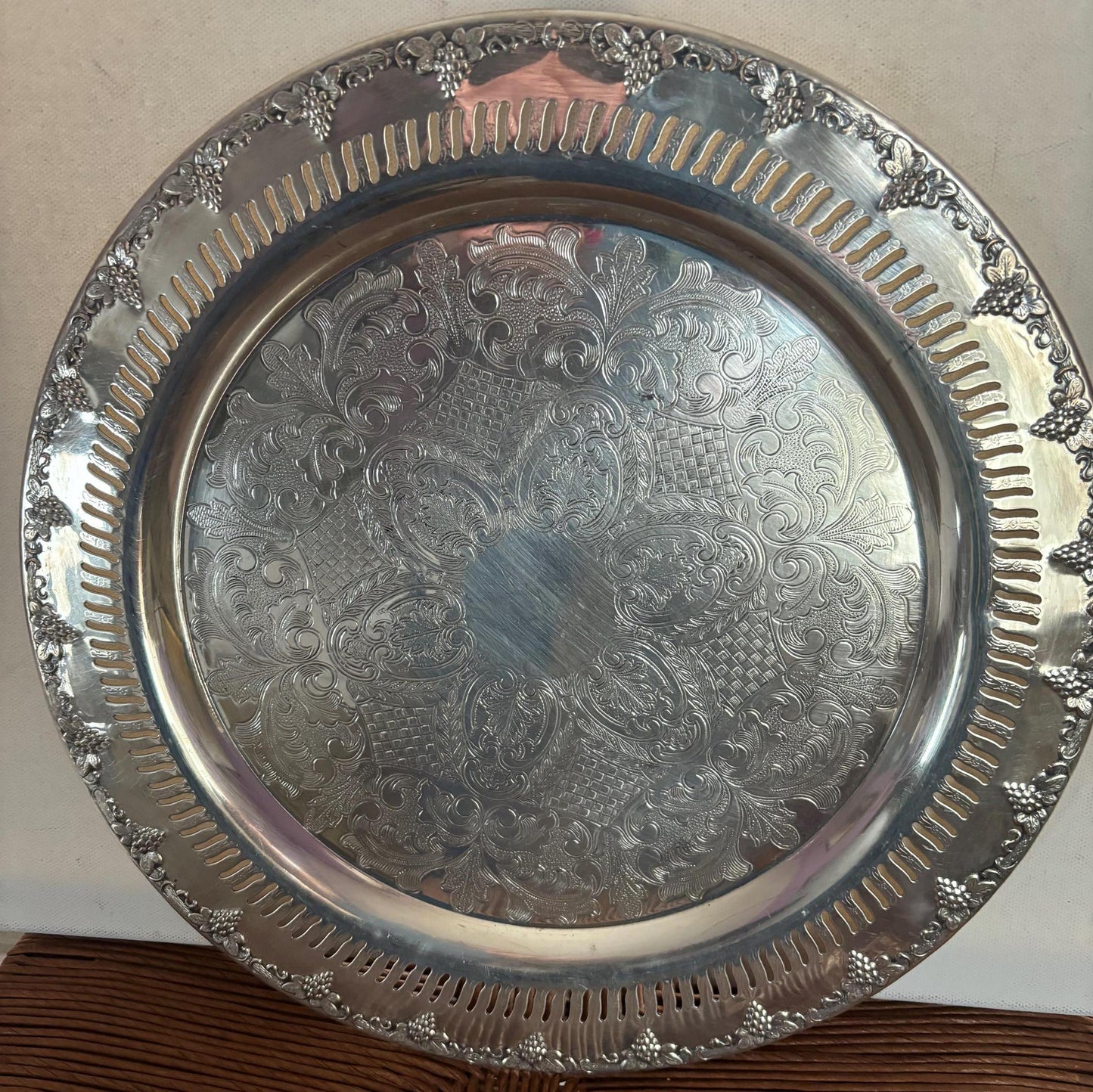 Vintage Heisey Divided Covered Crystal Glass Dish with Lid 3 Part Divided Plate Lover Antiques and Vintage