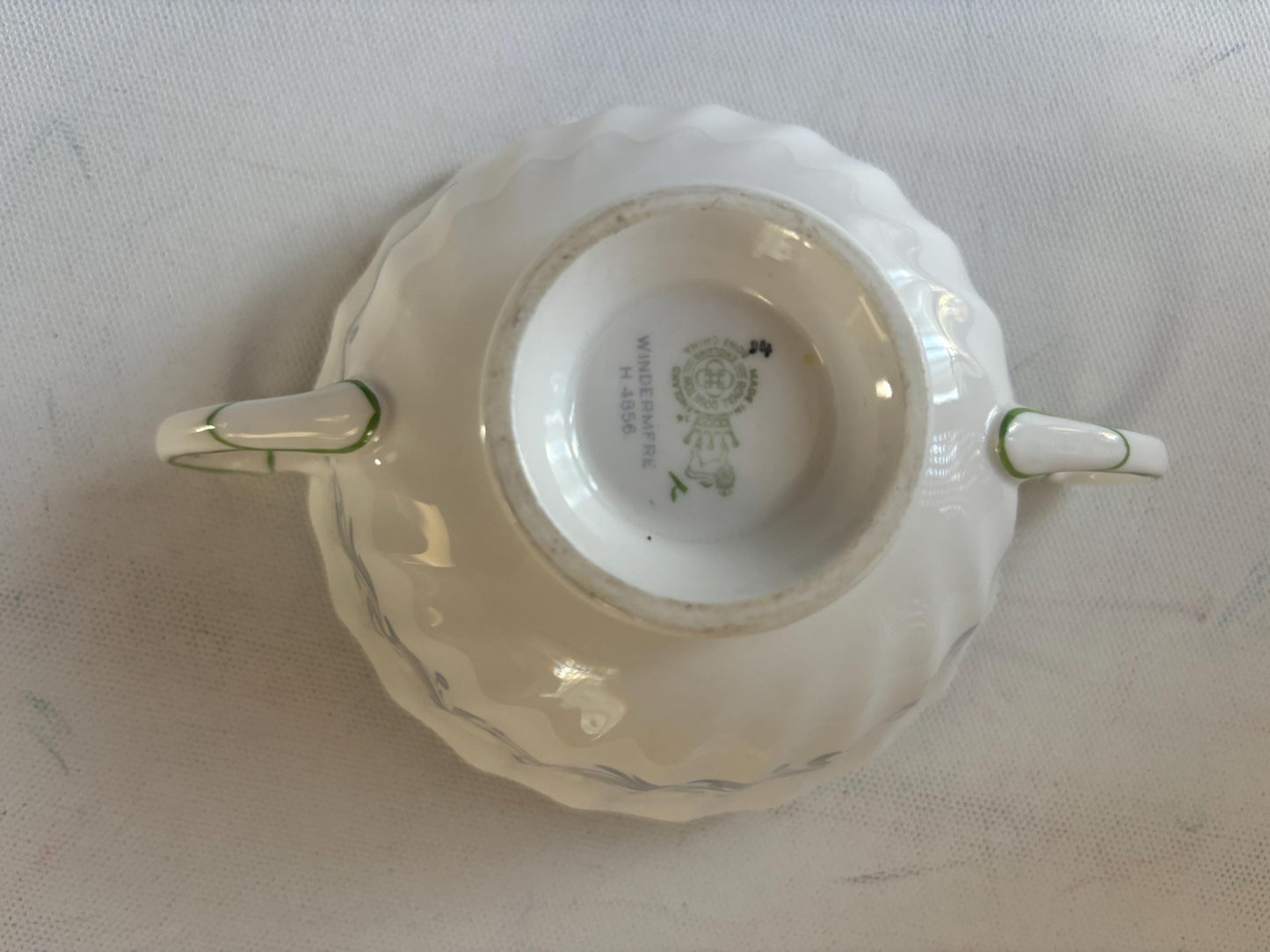 Vintage Lefton Compote Hand Painted Porcelain Capodimonte Style Roses Figurines Japanese Lover Antiques and Vintage