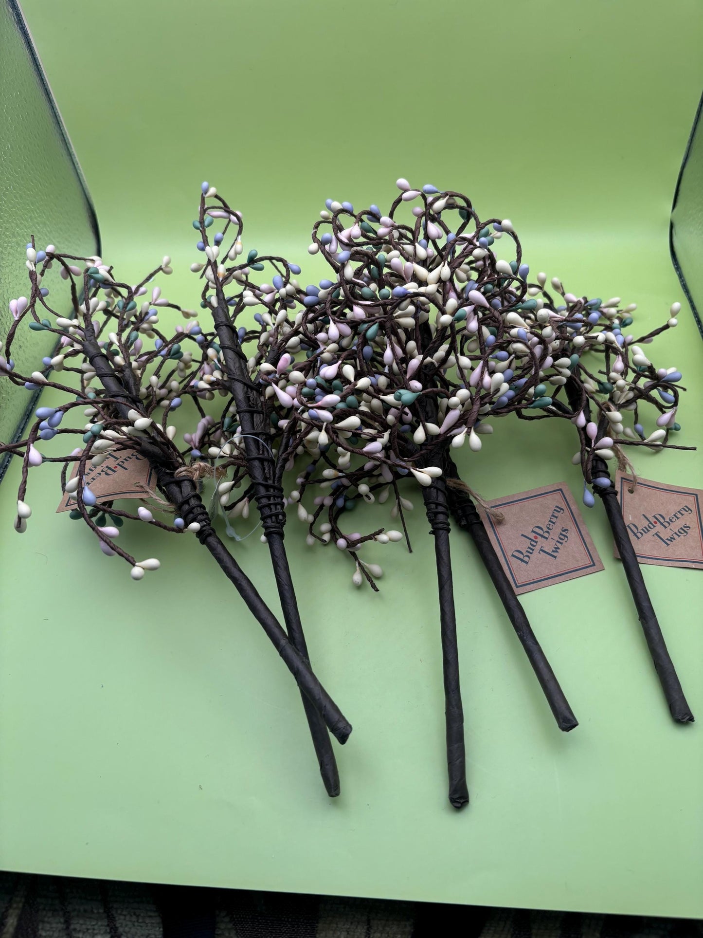 Collection of Bud Berry Wreaths and Twigs Lover Antiques and Vintage