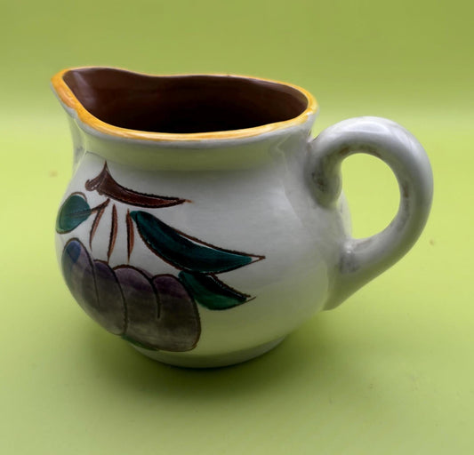 Stangl Pottery Creamer Dish Fruit Design Potteries from Trenton, NJ Lover Antiques Vintage