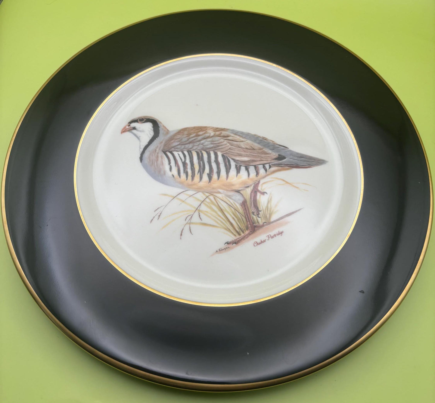 Vintage Shenango Fine China USA American Game Birds by Castleton USA Dinner Plate