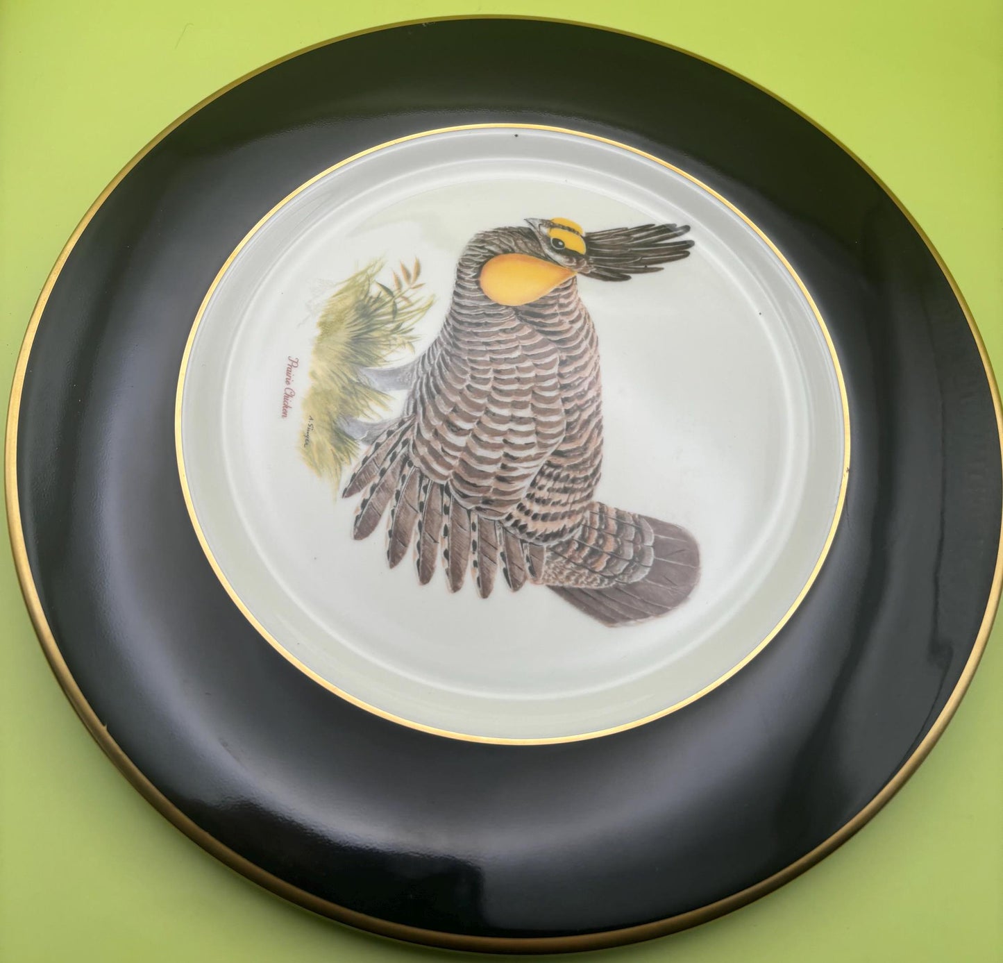 Vintage Shenango Fine China USA American Game Birds by Castleton USA Dinner Plate