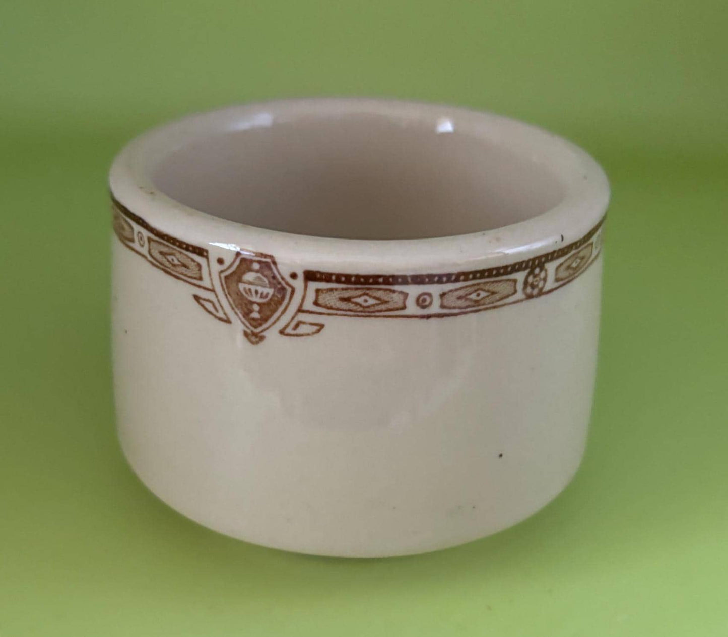 Vintage Sterling Desert Tan Mug Cup Restaurant Cup Shenango Lover Antiques and Vintage