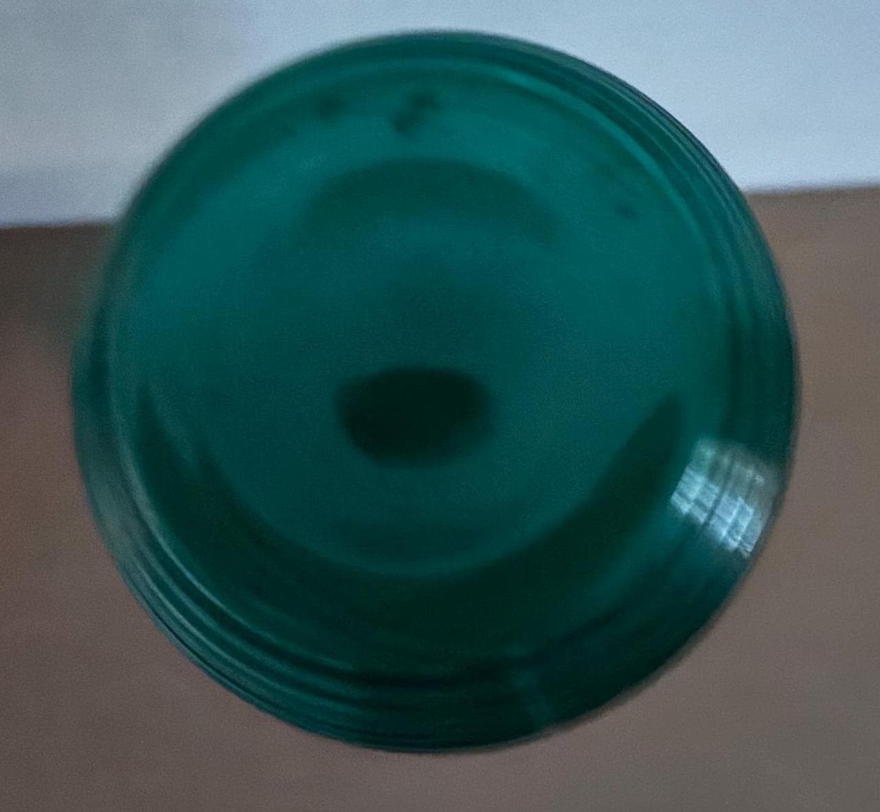 Vintage Imperial Spun Glass Green Blue Vase Lover Antiques and Vintage