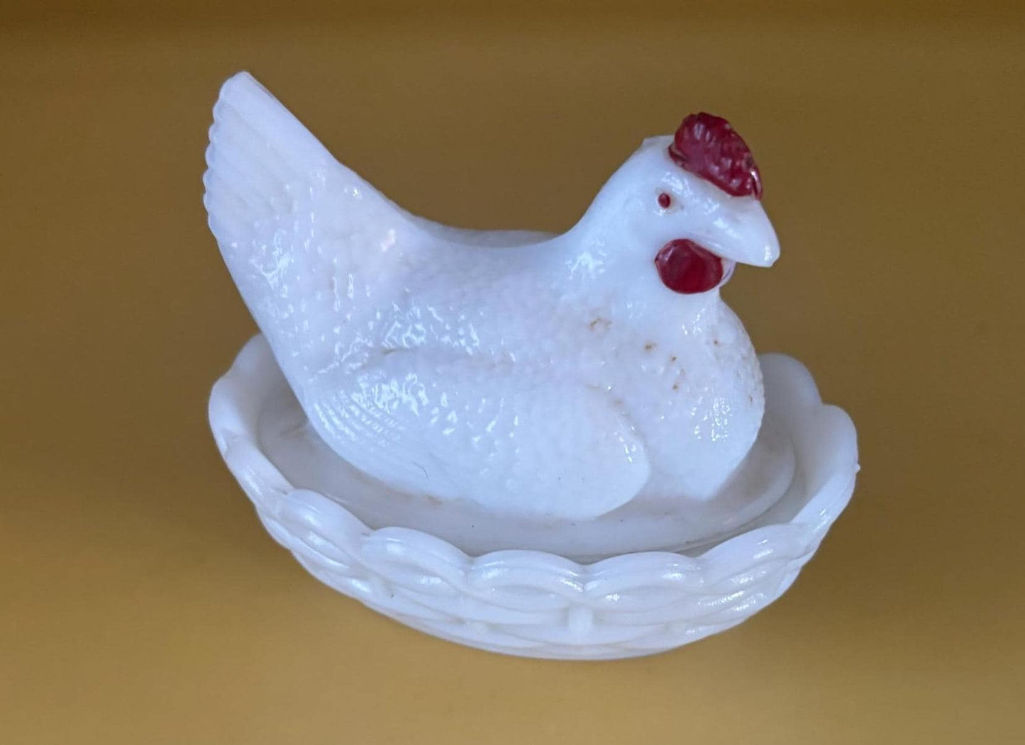 Rooster on Nest