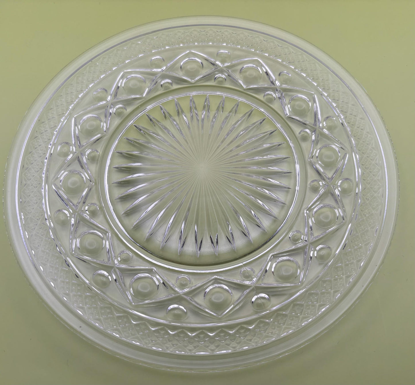 Vintage Imperial Glass Cape Cod Salad or Dessert Plate Lover Antiques and Vintage