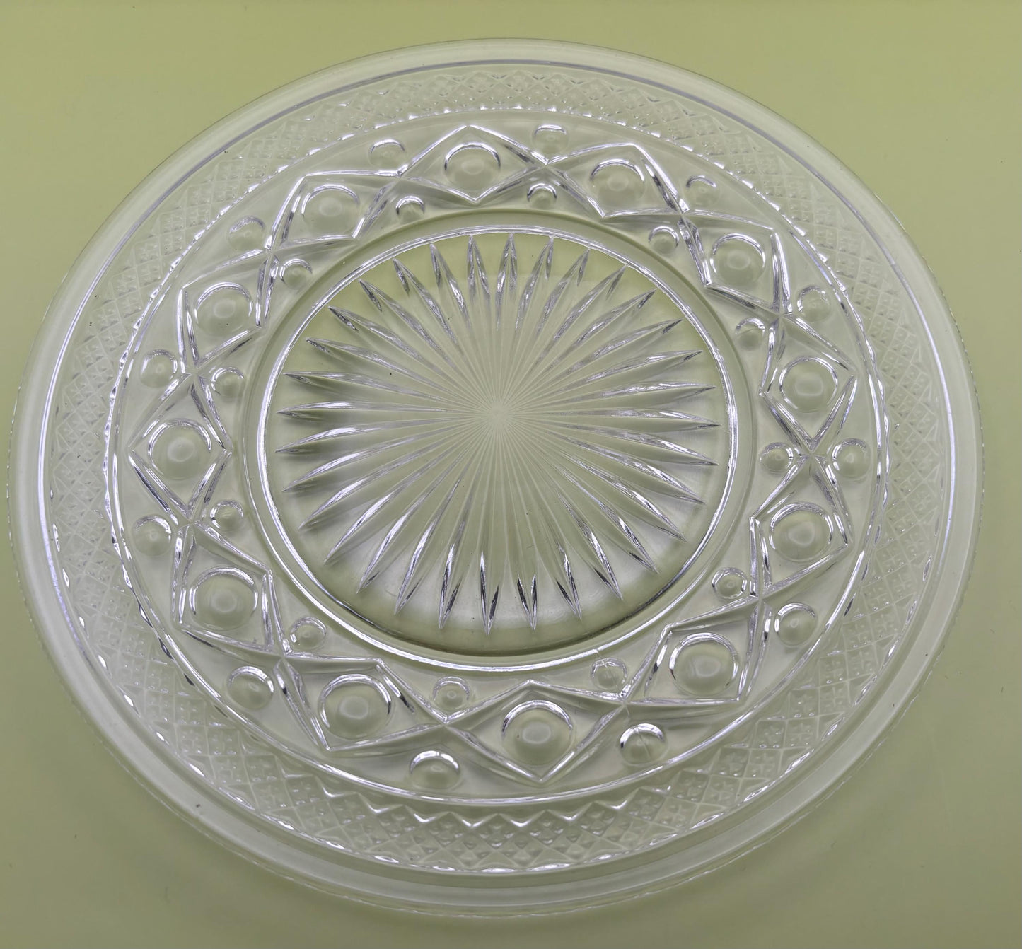 Vintage Imperial Glass Cape Cod Salad or Dessert Plate Lover Antiques and Vintage