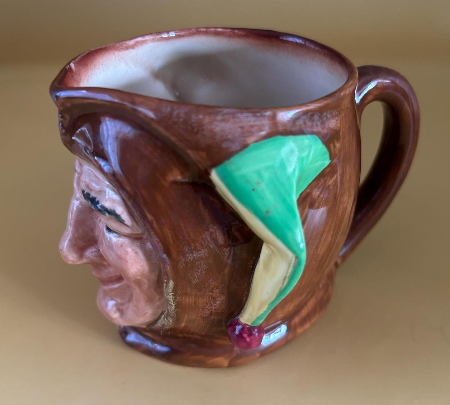 Vintage Royal Doulton Jester Mug Made in England United Kingdom Number 19 Lover Antiques and Vintage