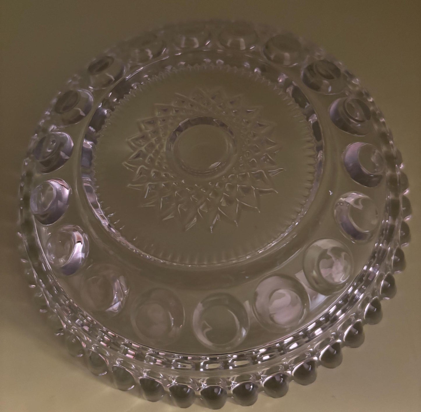 Antique Windsor Royal Brighton Federal Glass Plate or Shallow Bowl Lover Antiques and Vintage