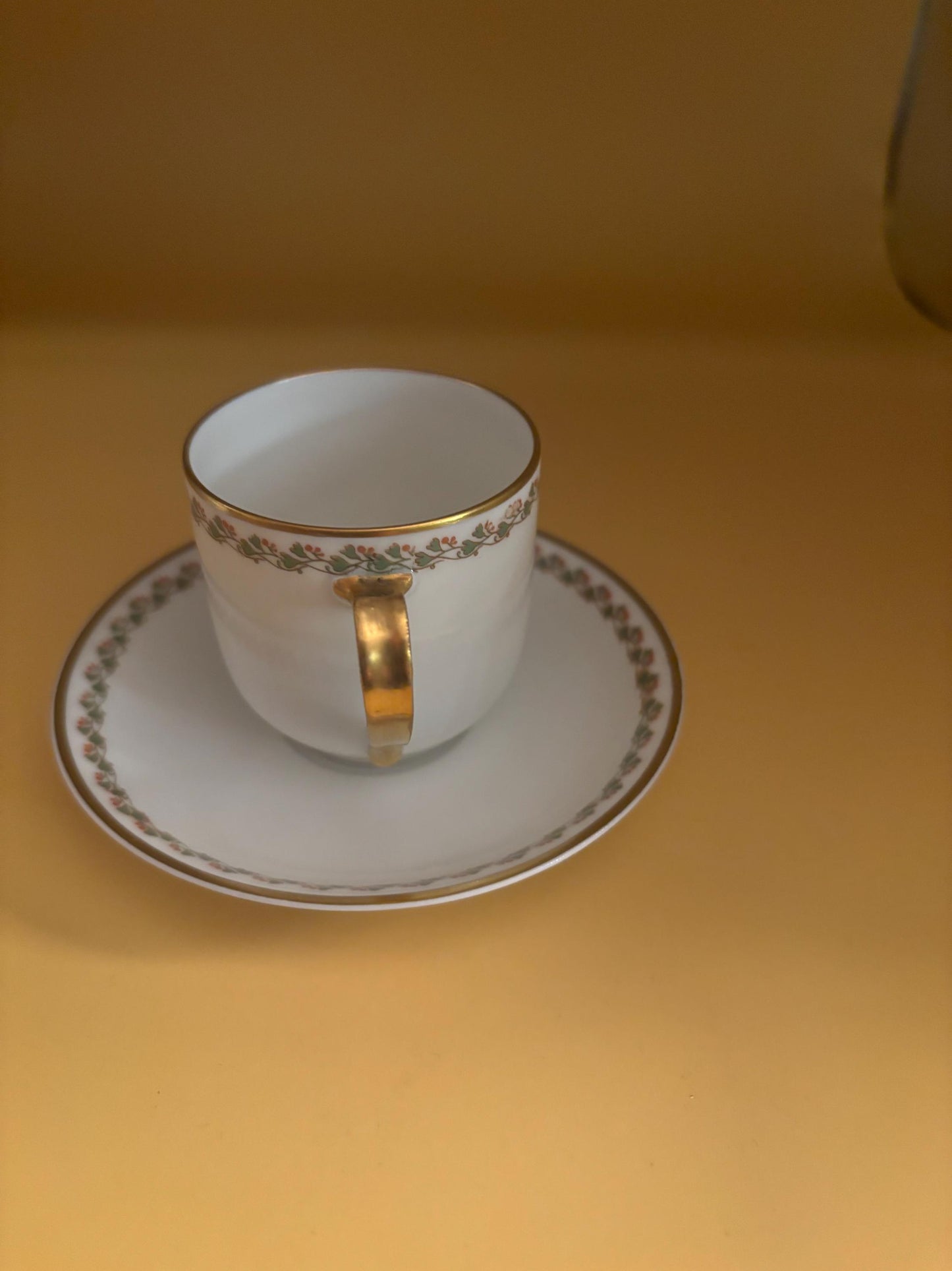 Antique Limoges Haviland France Tea Cup and Saucer The Lisbon Lover Antiques and Vintage