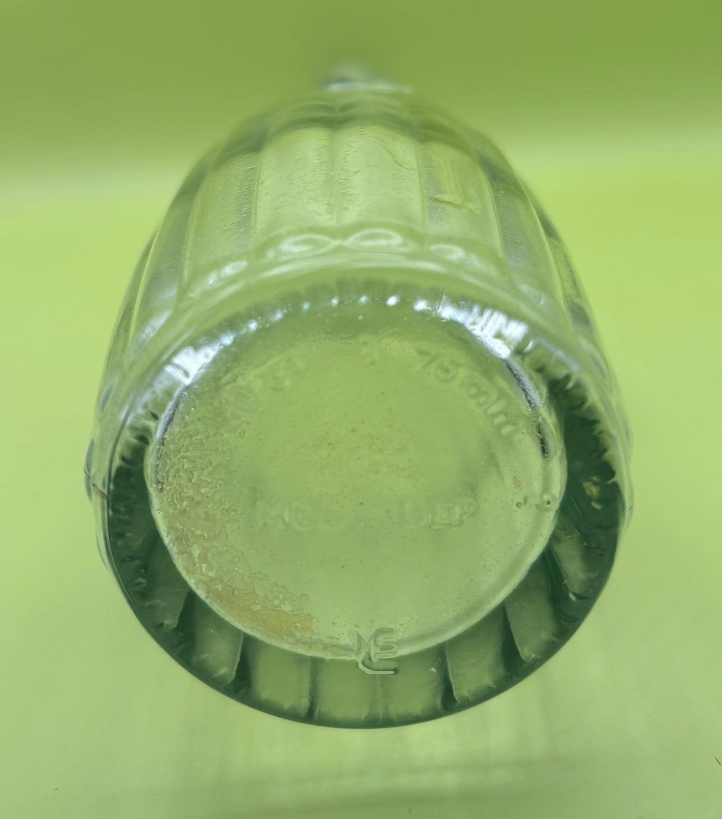 Vintage Tall Glass Bottle with 2000 on the Side Lover Antiques and Vintage