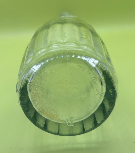 Vintage Tall Glass Bottle with 2000 on the Side Lover Antiques and Vintage