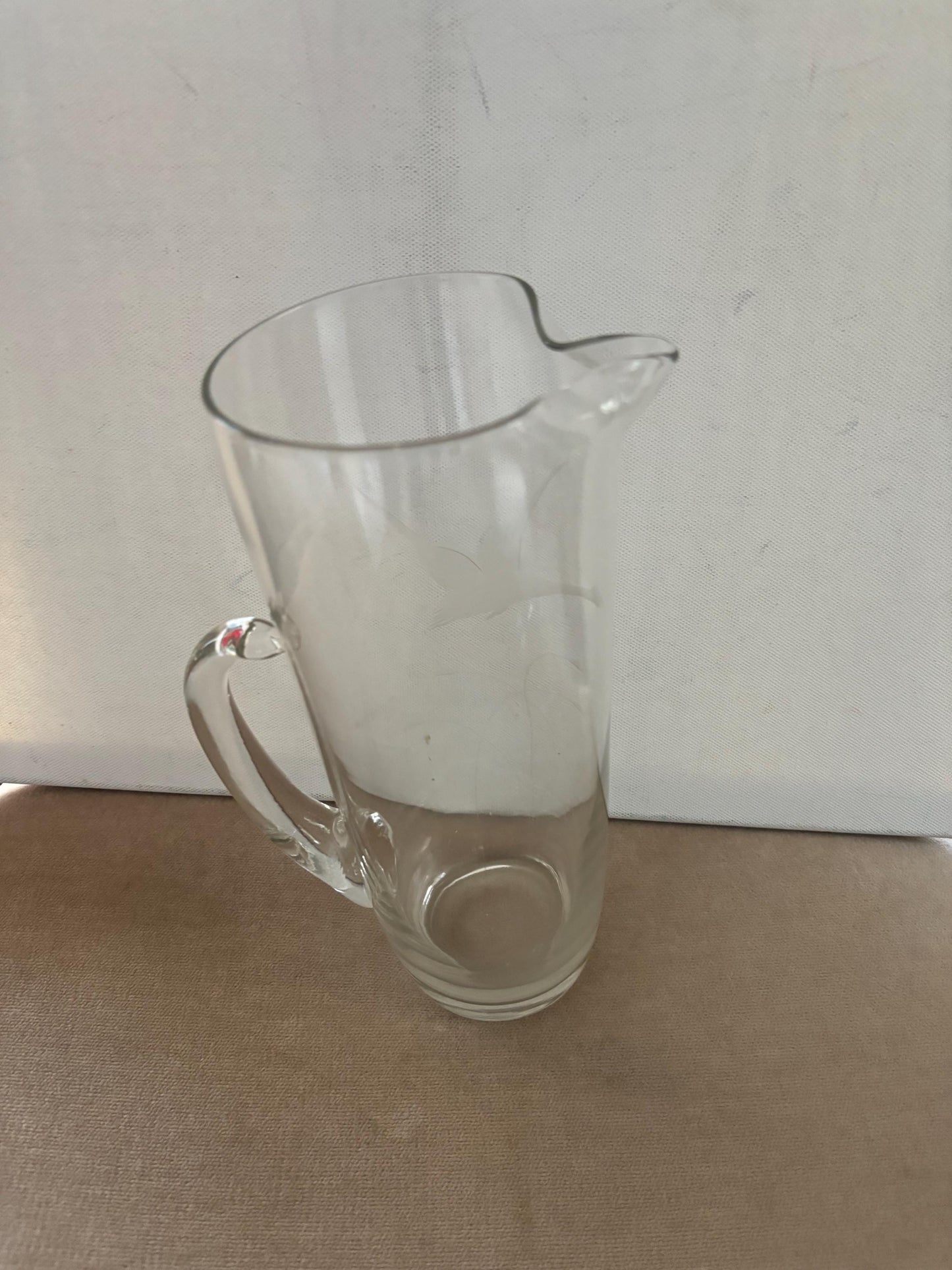 Vintage Martini Glass Pitcher Glass Art Gifts Lover Antiques and Vintage