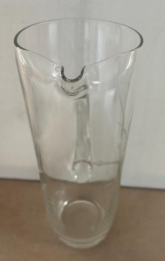 Vintage Martini Glass Pitcher Glass Art Gifts Lover Antiques and Vintage