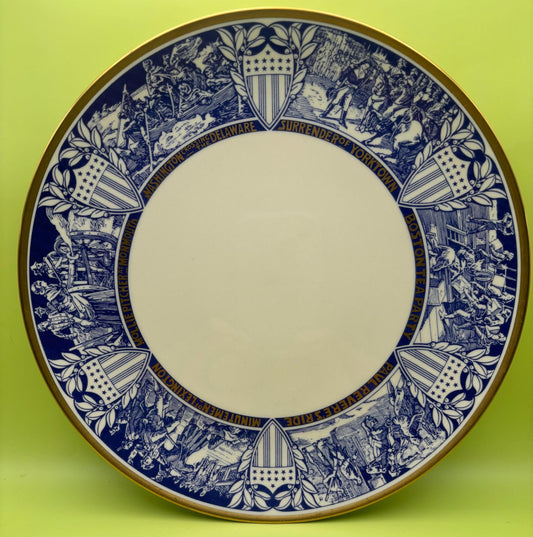 Vintage Gorham Fine China Plate 1972 Limited California Edition Commemorating the Bicentennial Years Lover Antiques and Vintage