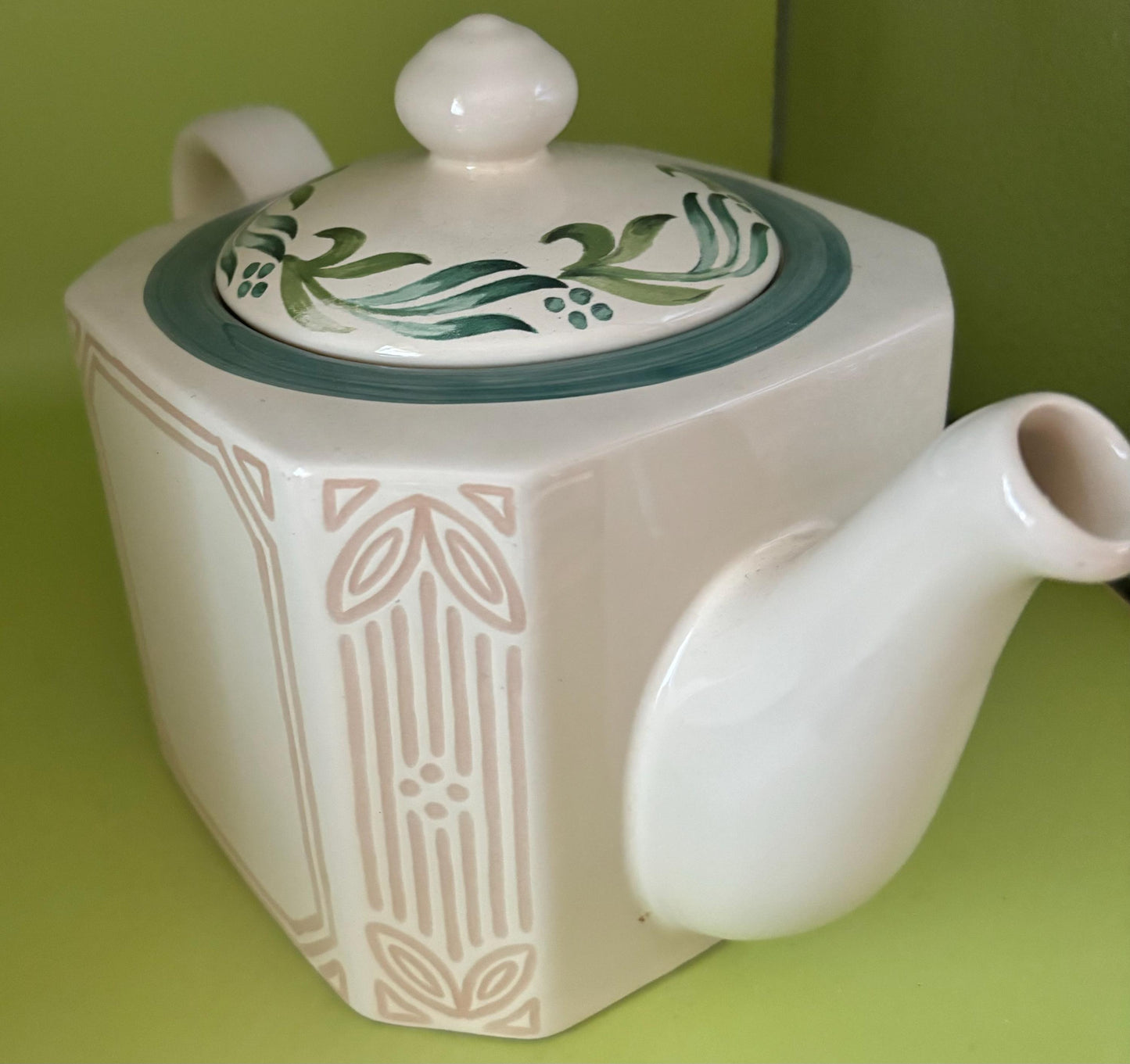 Vintage Villeroy & Boch Fine China Tea Pot with Lid Lover Antiques and Vintage