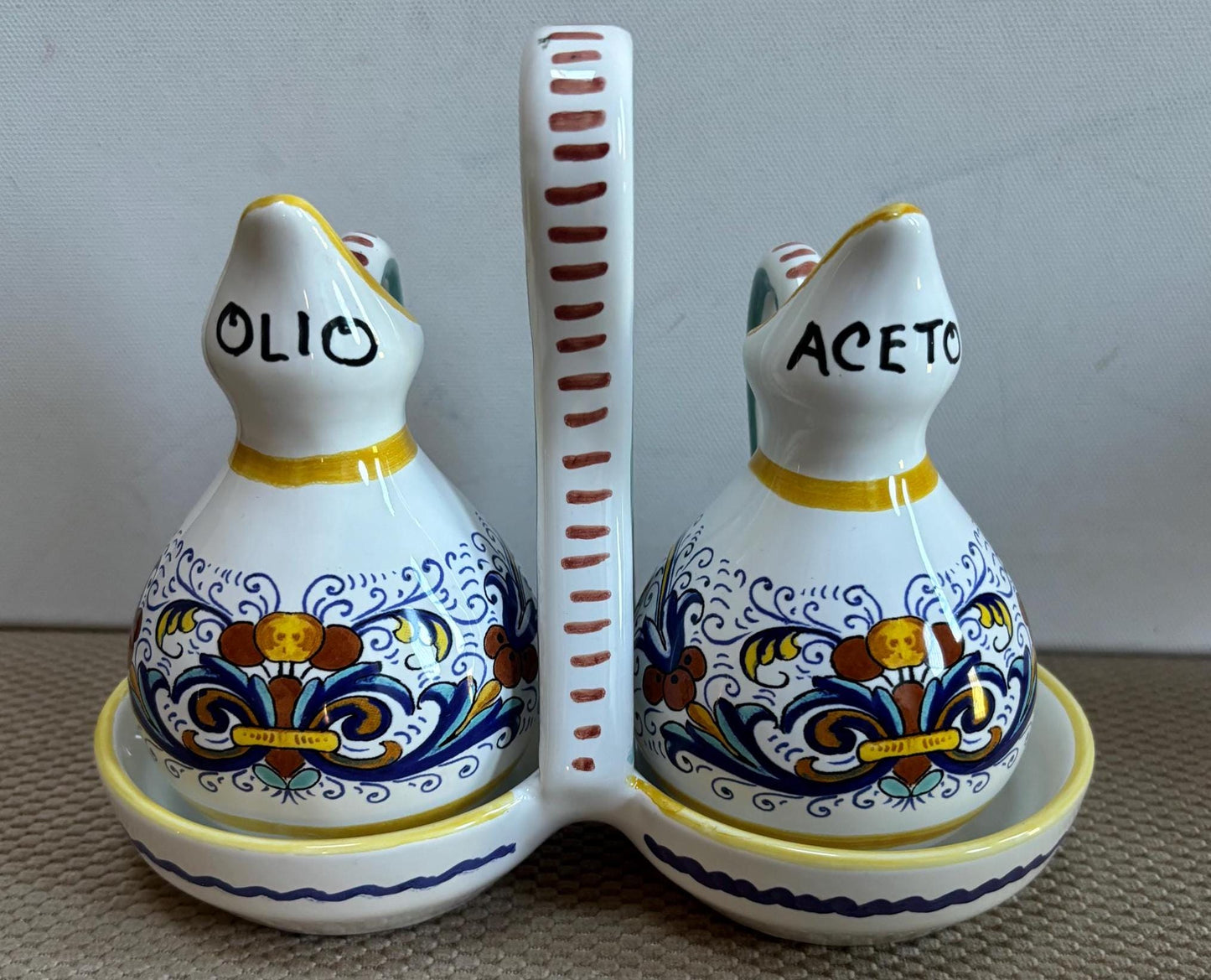 Vintage Made in Italy Oil & Vinegar Cruet Set Artistica Sur La Table Lover Antiques and Vintage