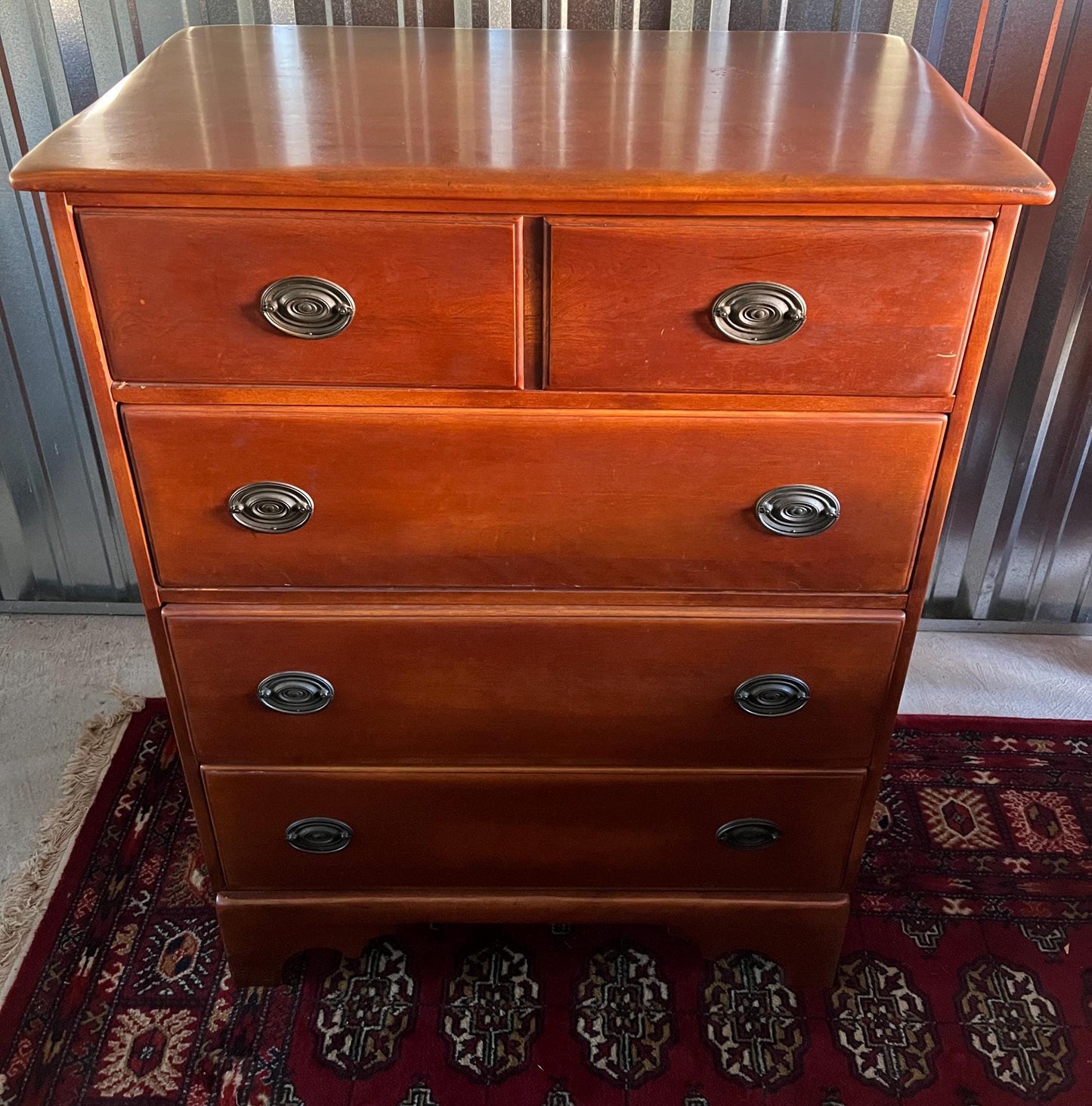Vintage Cushman Colonial Creations Rupert Collection Dresser 3 drawer chest No. 8143 Lover Antiques and Vintage