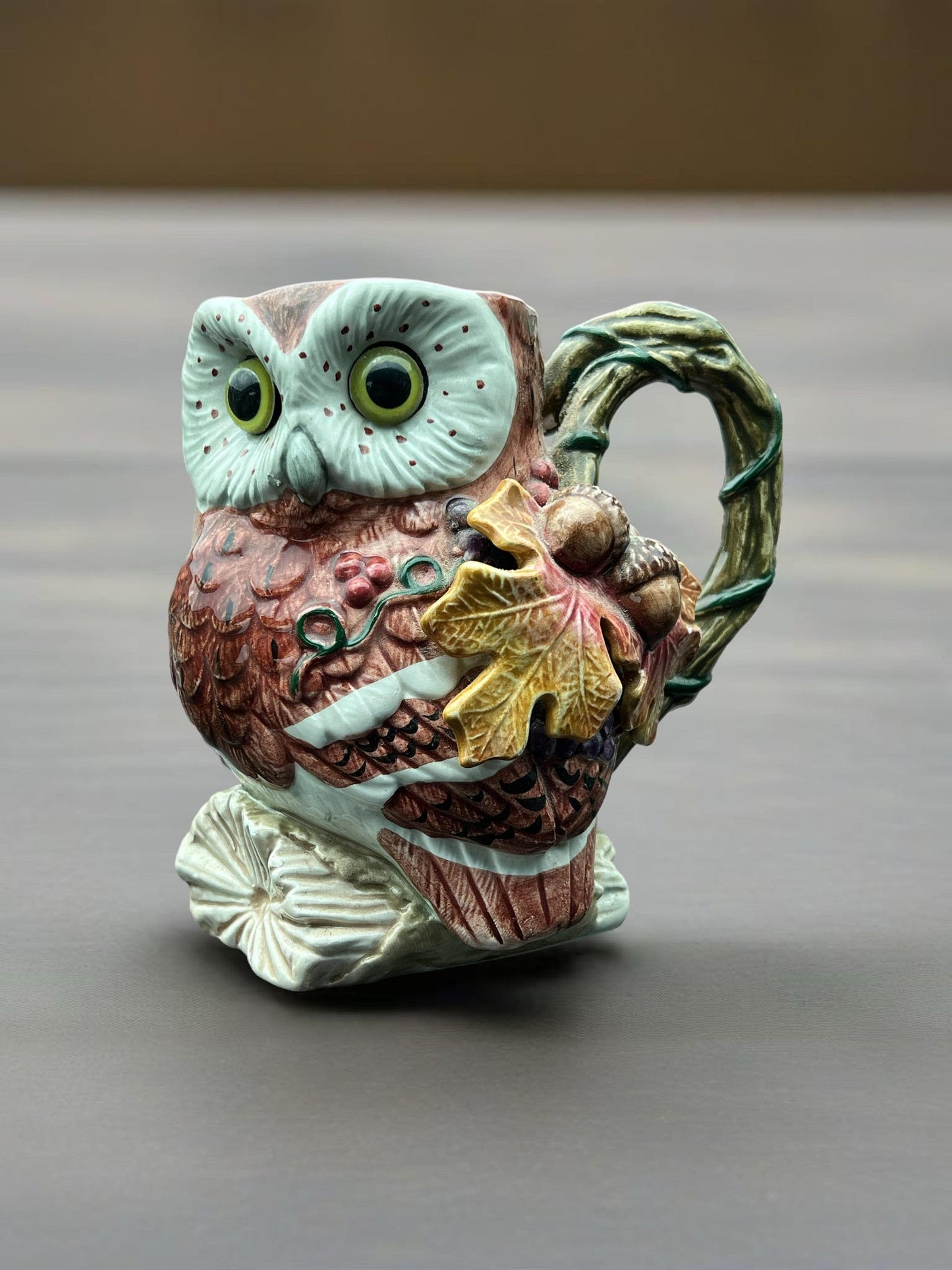 Vintage Fitz & Floyd Owl Figurine Statue Japan Owl Statue Lover Antiques and Vintage