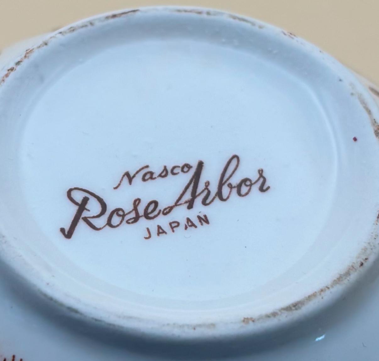Vintage NASCO Rose Arbor Creamer Japan Small Pitcher Mini Pitcher Lover Antiques and Vintage