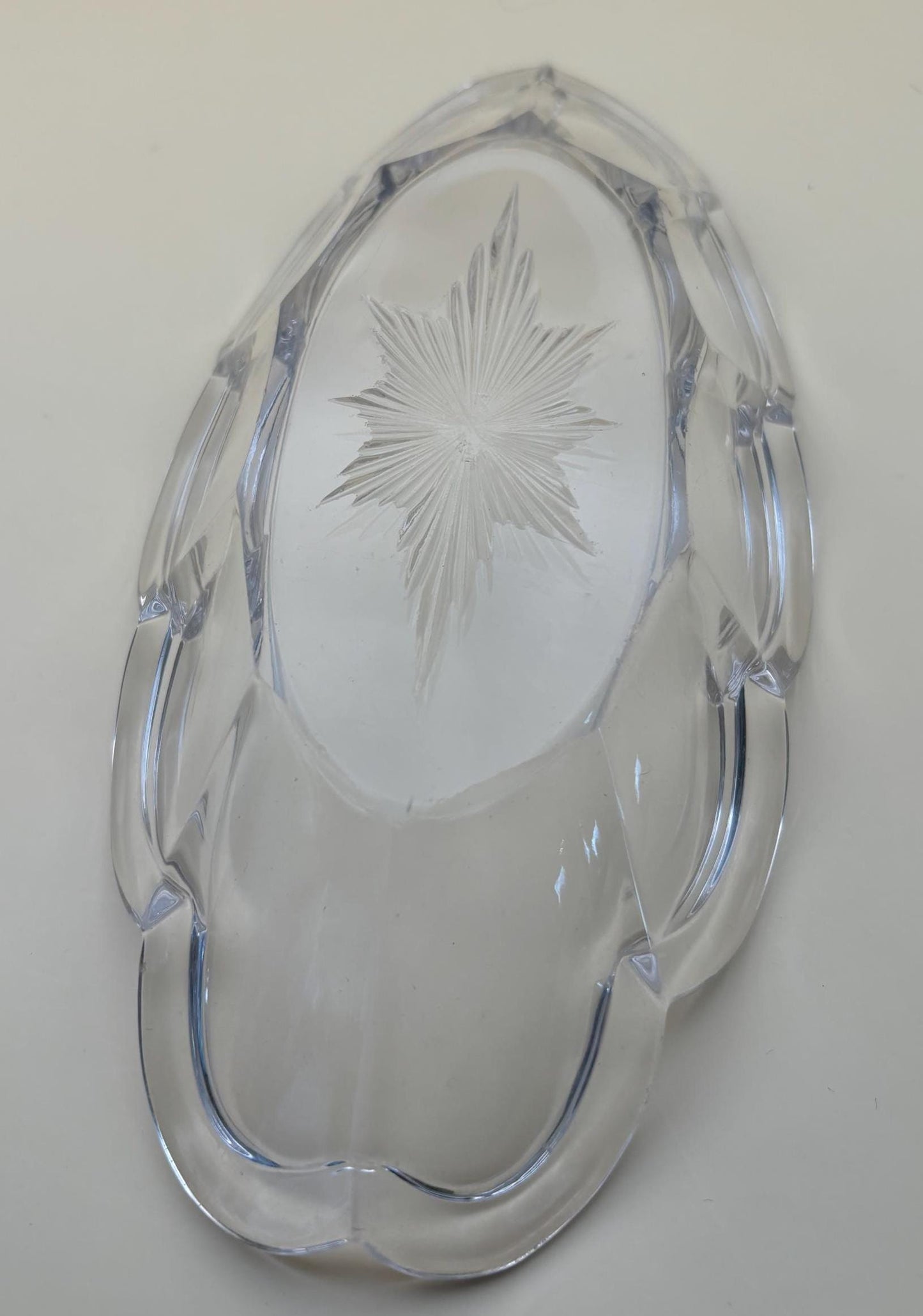 Vintage Kristal Relish Dishes Set of 2 Lover Antiques and Vintage