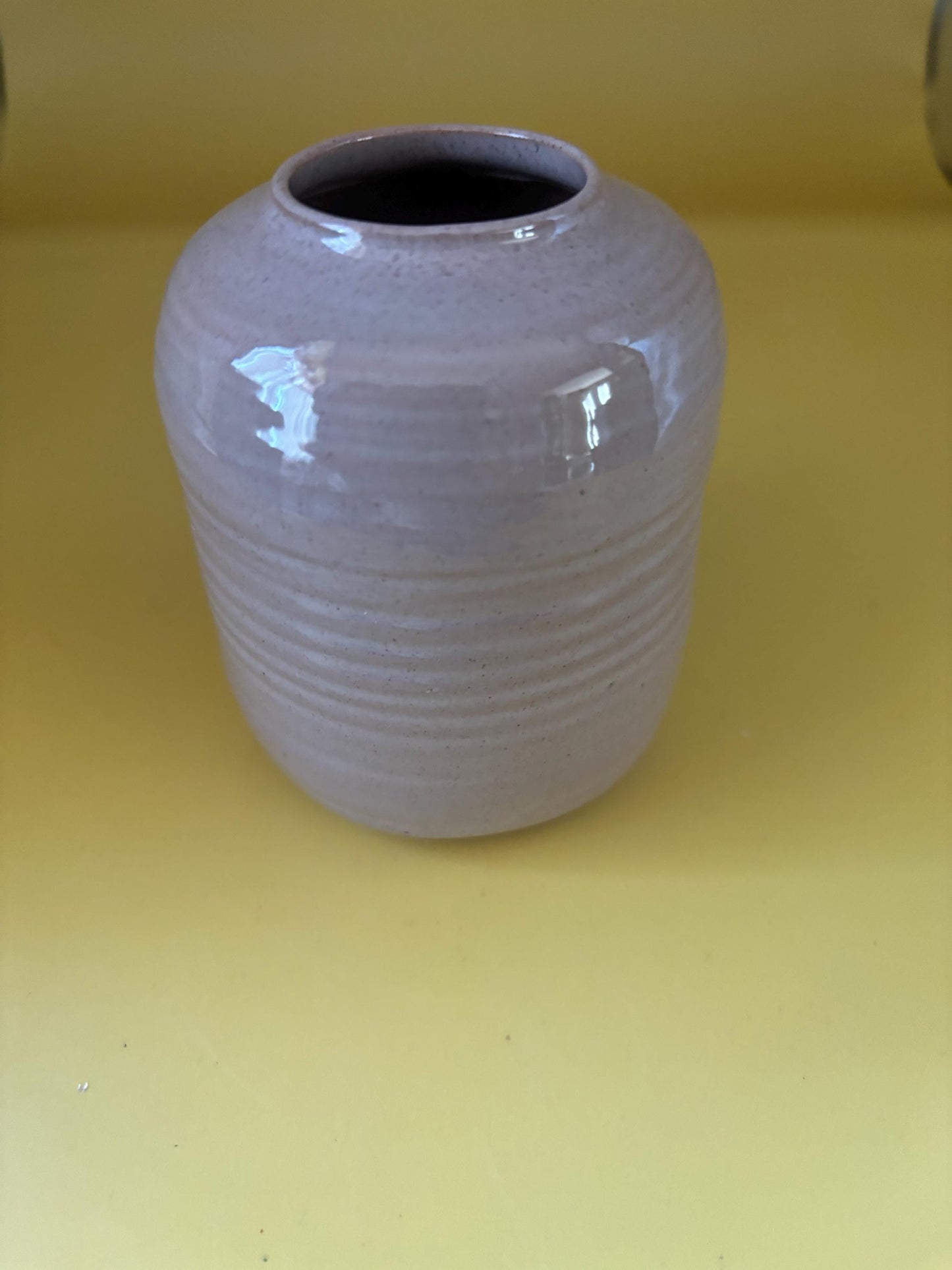 Vintage Purple Pottery Bowl Hand Thrown Potters Lover Antiques and Vintage