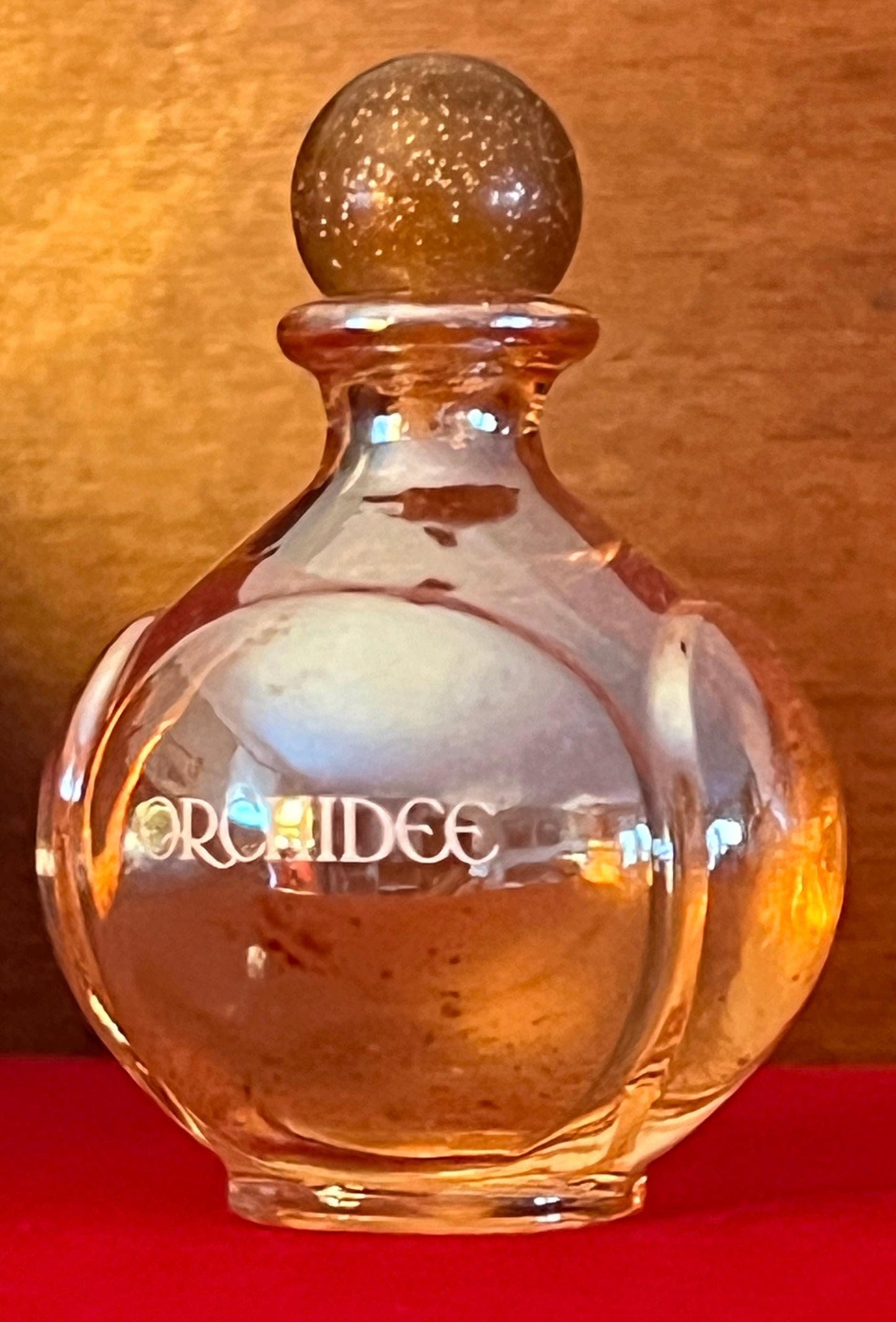 Orchidee Yves Rocher Splash Perfume Bottle 1.7 Fluid Ounces, Made in France, Like New Condition, Lover Antiques and Vintage