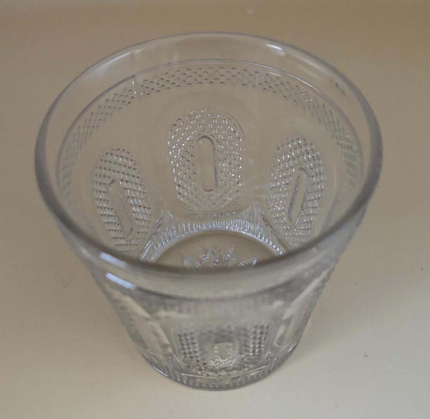 Antique Glass Cup or Spooner Lover Antiques and Vintage