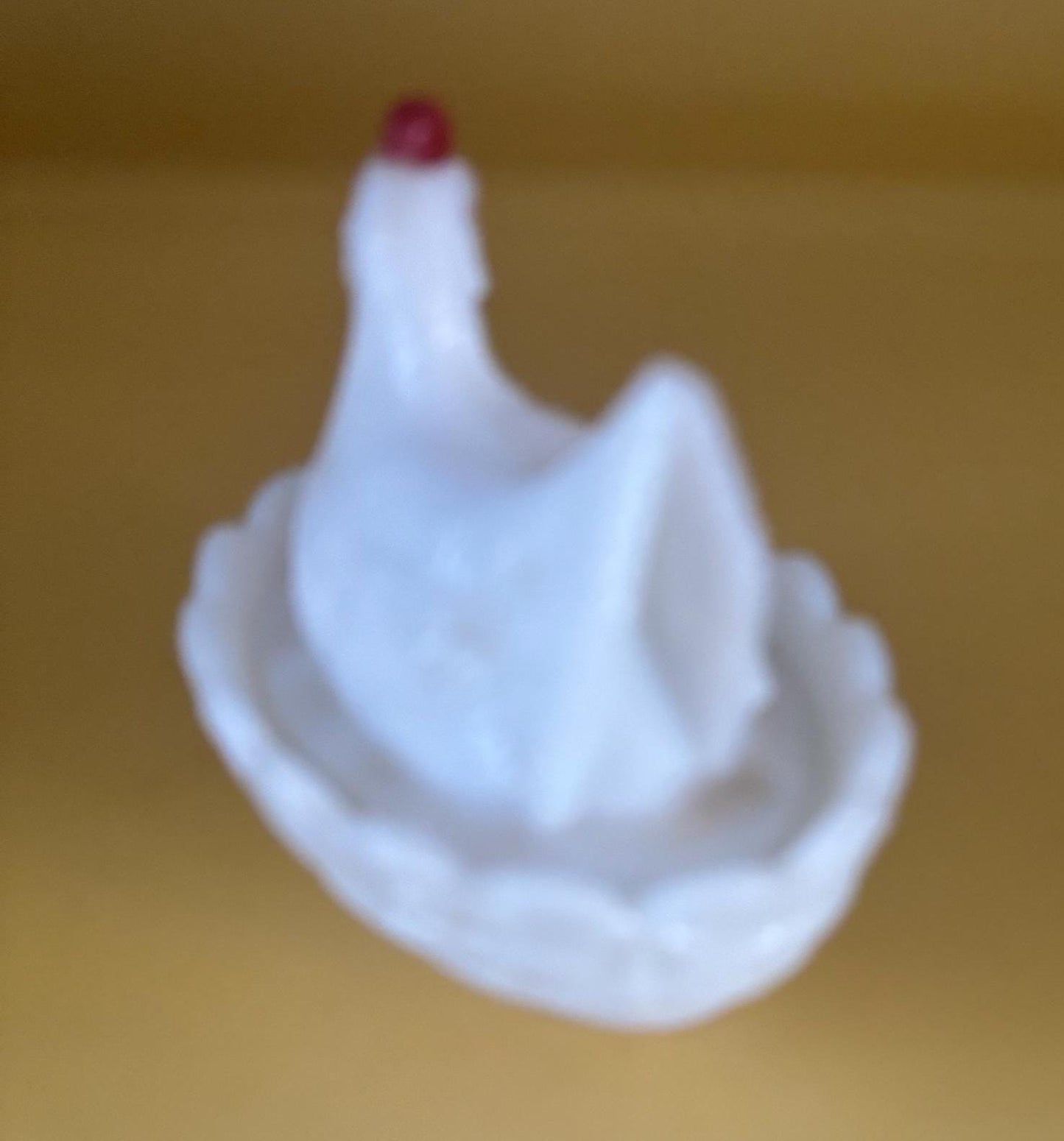 Vintage Westmoreland White & Red Rooster on Nest Glass Nesting on Basket Dish Lover Antiques and Vintage