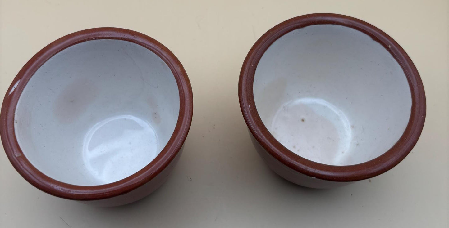 Vintage Guernsey Cooking Ware Brown Glazed Pottery Germany Lover Antiques Vintage