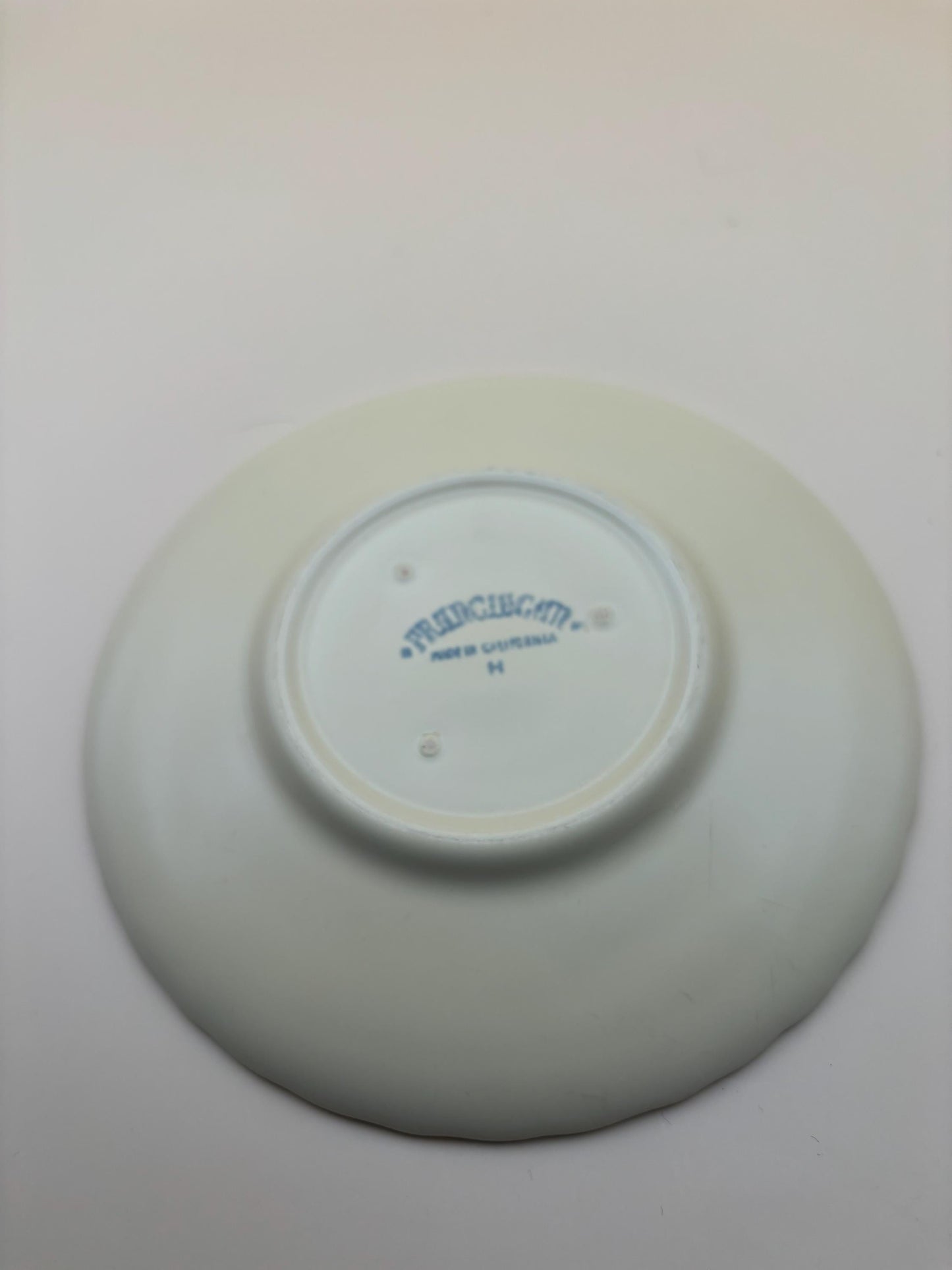 Vintage Franciscan California Saucer Plate Lover Antiques and Vintage