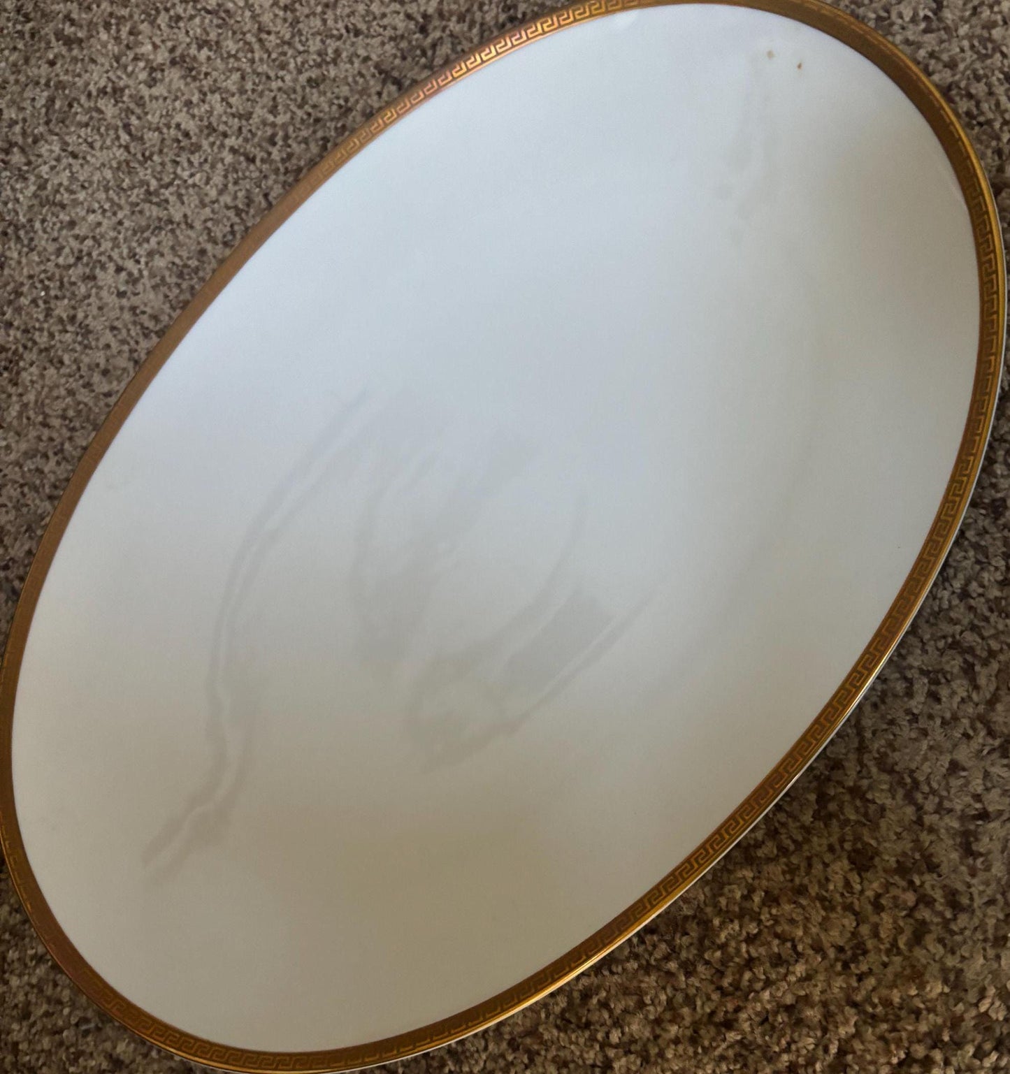 Vintage Large Platter Signed Treasure Chest Platter Lover Antiques and Vintage