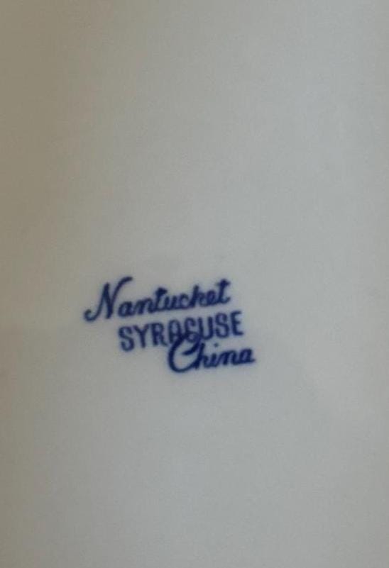 Vintage Shelledge White Large Platter with Narrow Flutes Edging Syracuse China Lover Antiques and Vintage