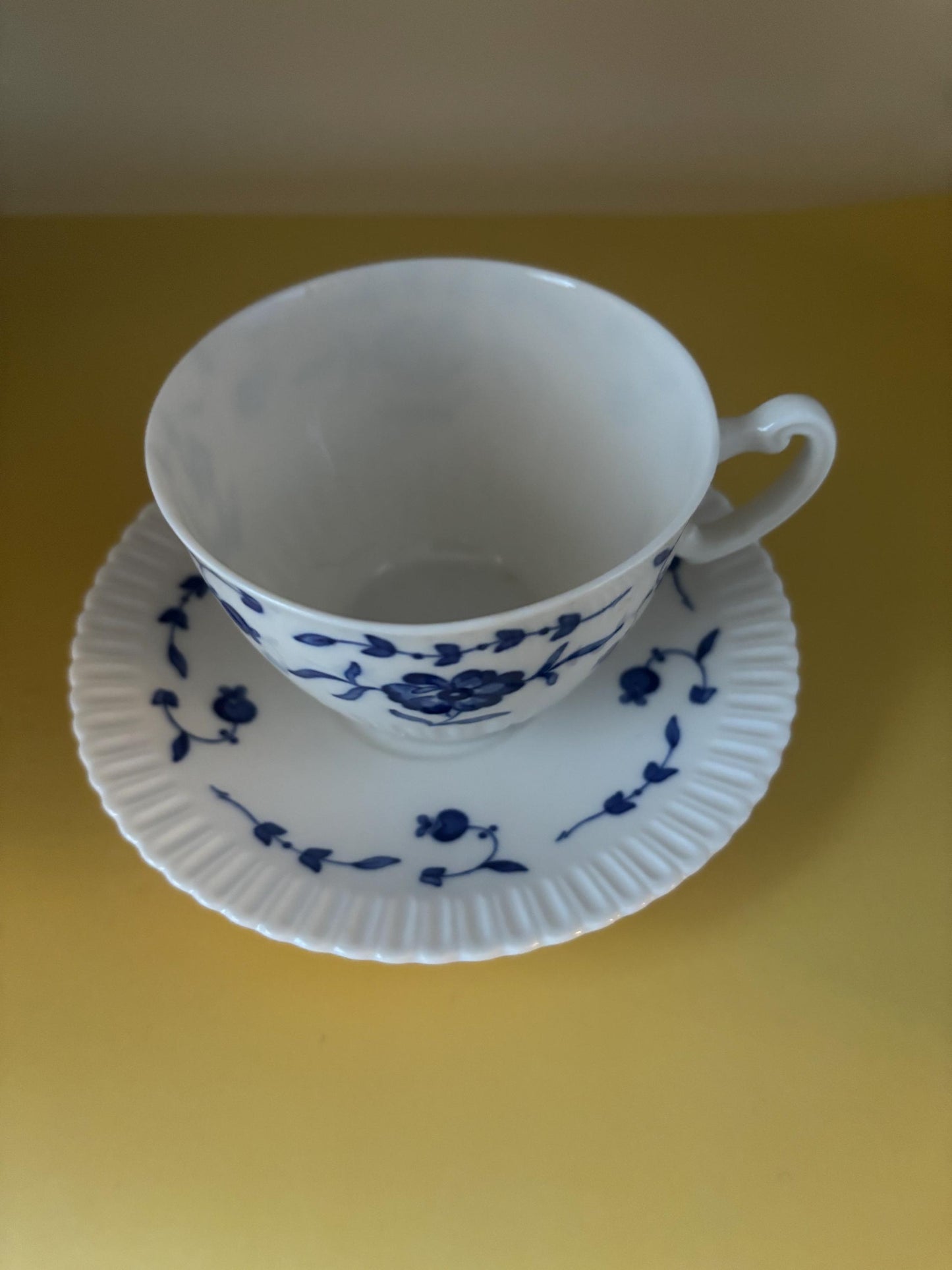 Vintage Nantucket Cup by Syracuse China Blue & White Dishes Lover Antiques and Vintage