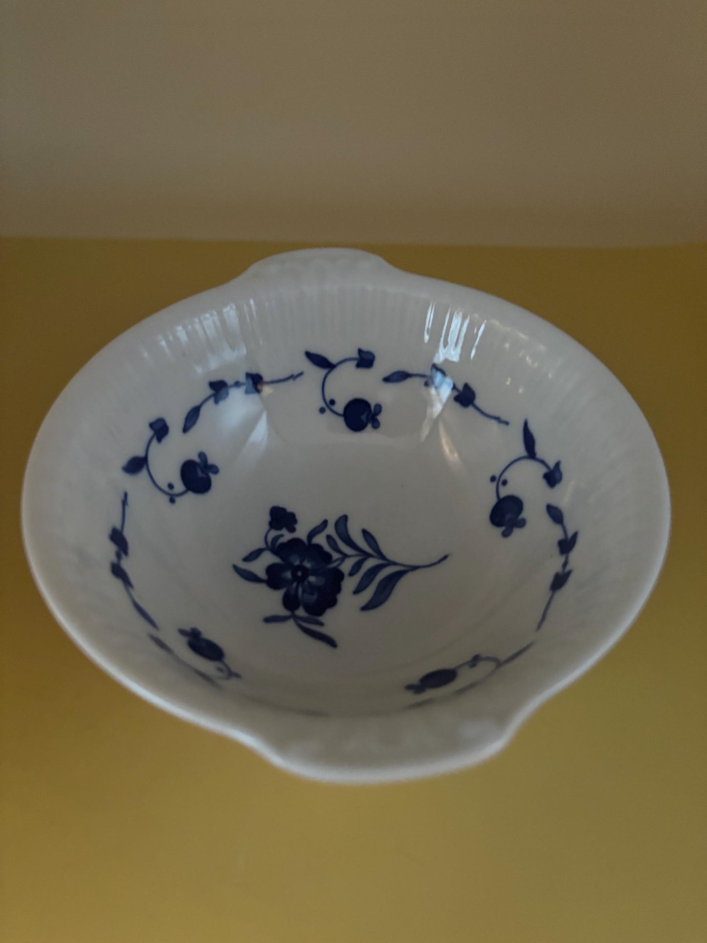 Vintage Shelledge White Etched Saucer Plate with Narrow Flutes Edging Syracuse China Lover Antiques and Vintage