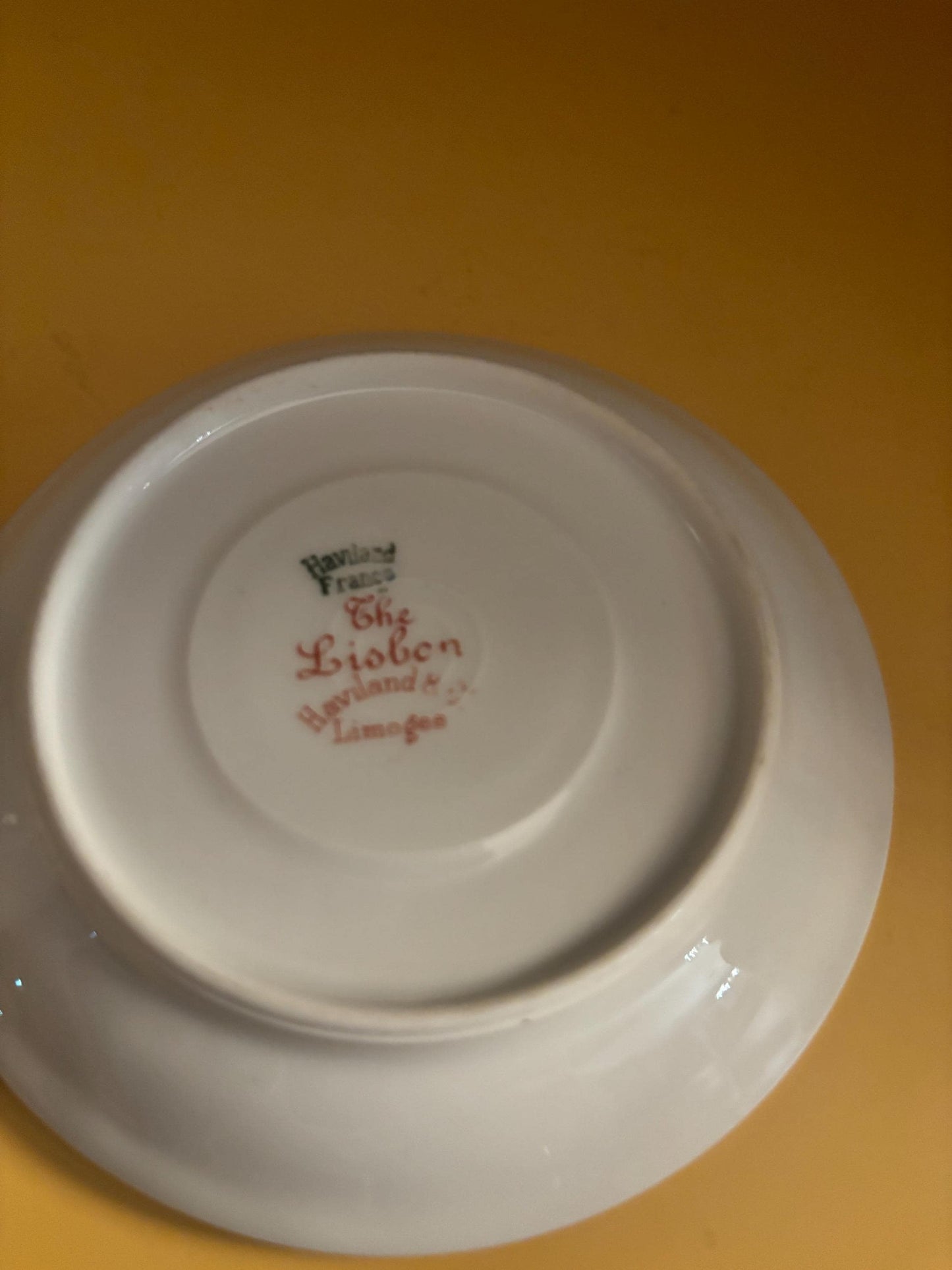 Antique Limoges Haviland France Tea Cup and Saucer The Lisbon Lover Antiques and Vintage